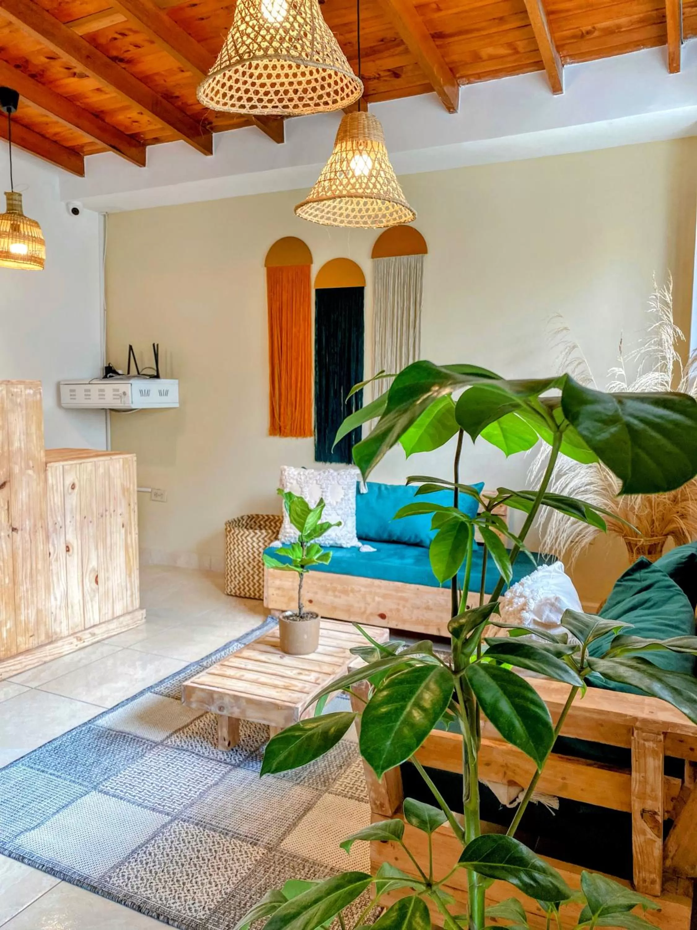 Seating Area in Luum Guest House