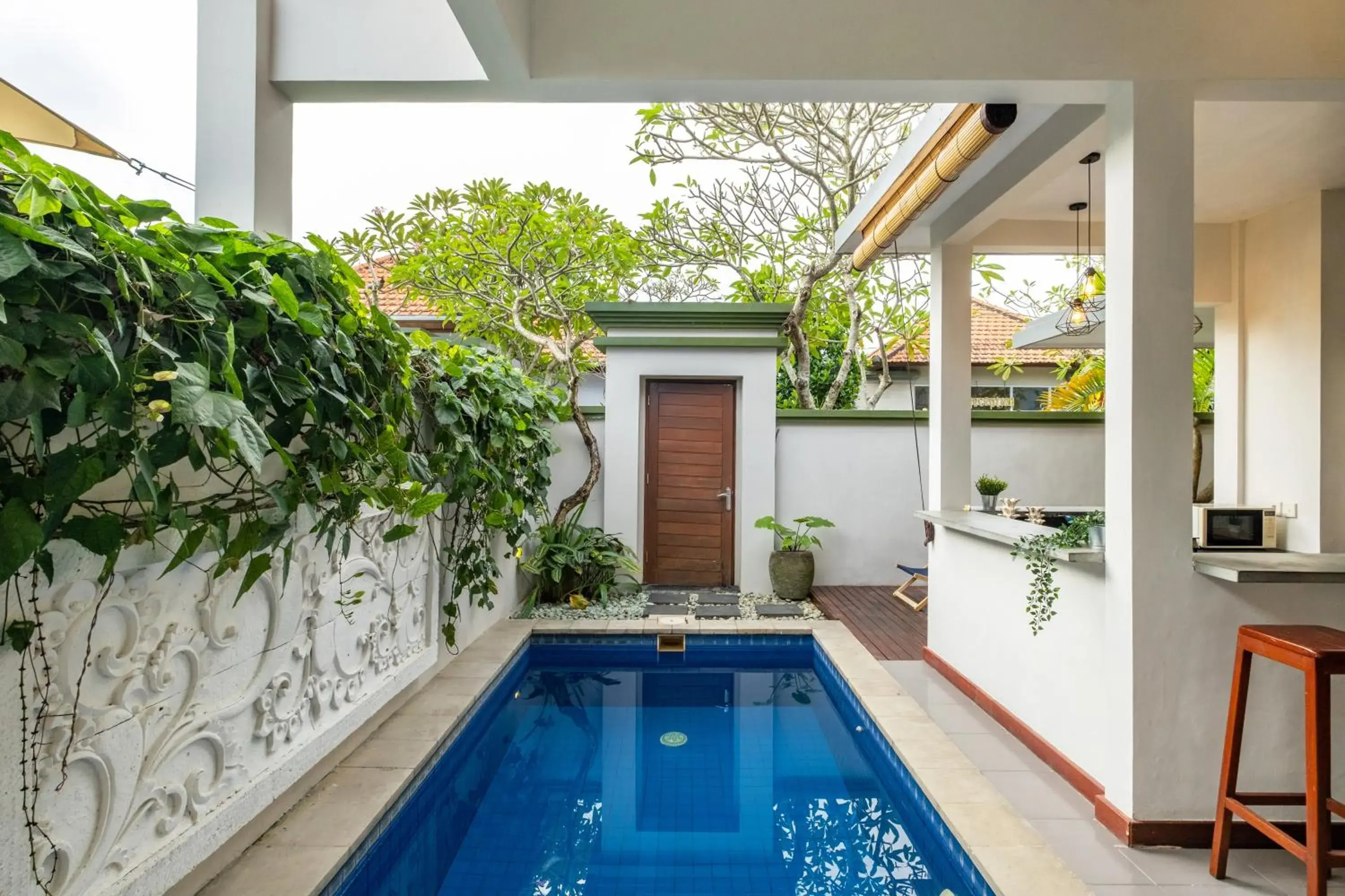 Swimming Pool in Villa Tukad Alit