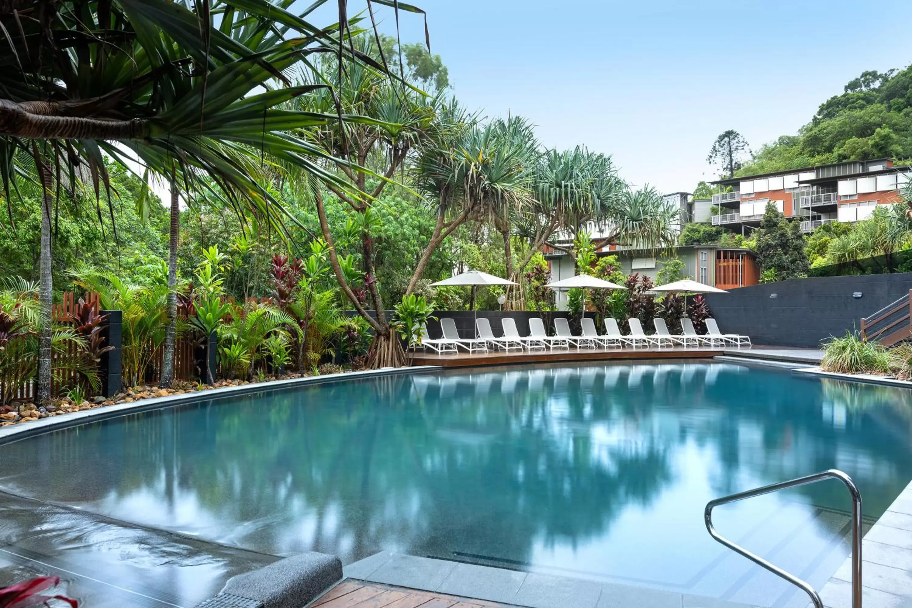 Swimming pool in Peppers Noosa Resort and Villas Swimming pool in Peppers Noosa Resort and Villas