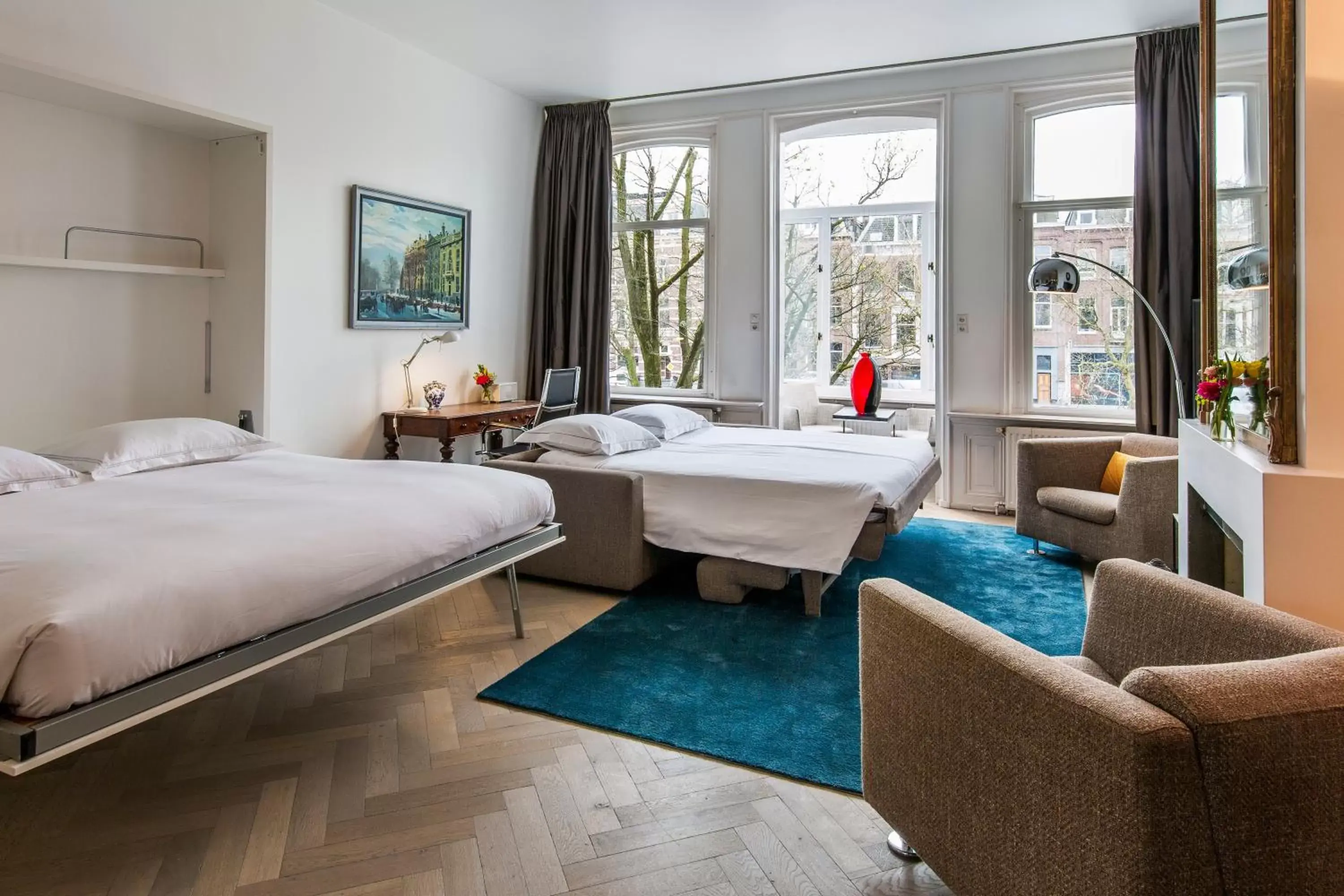Bedroom in Amstel Corner Hotel