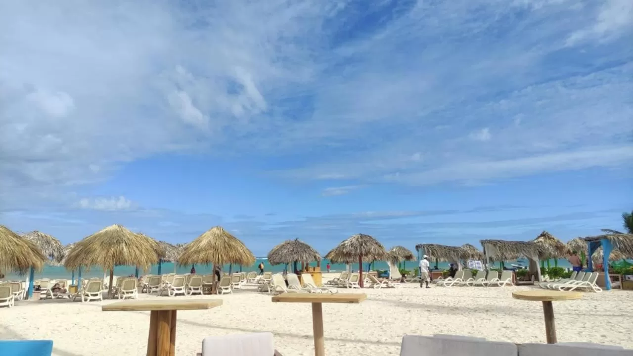 Beach in Villa Blanca Beach Club