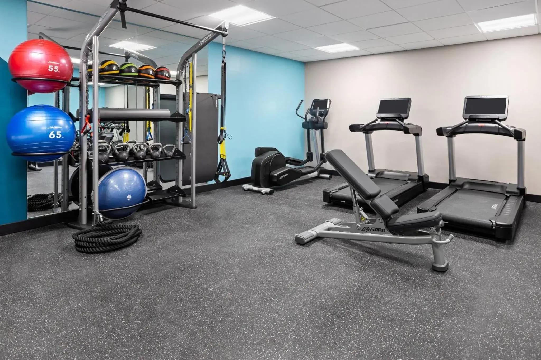Fitness centre/facilities, Fitness Center/Facilities in avid hotels - Brooklyn Dyker Heights, an IHG Hotel-BRAND NEW