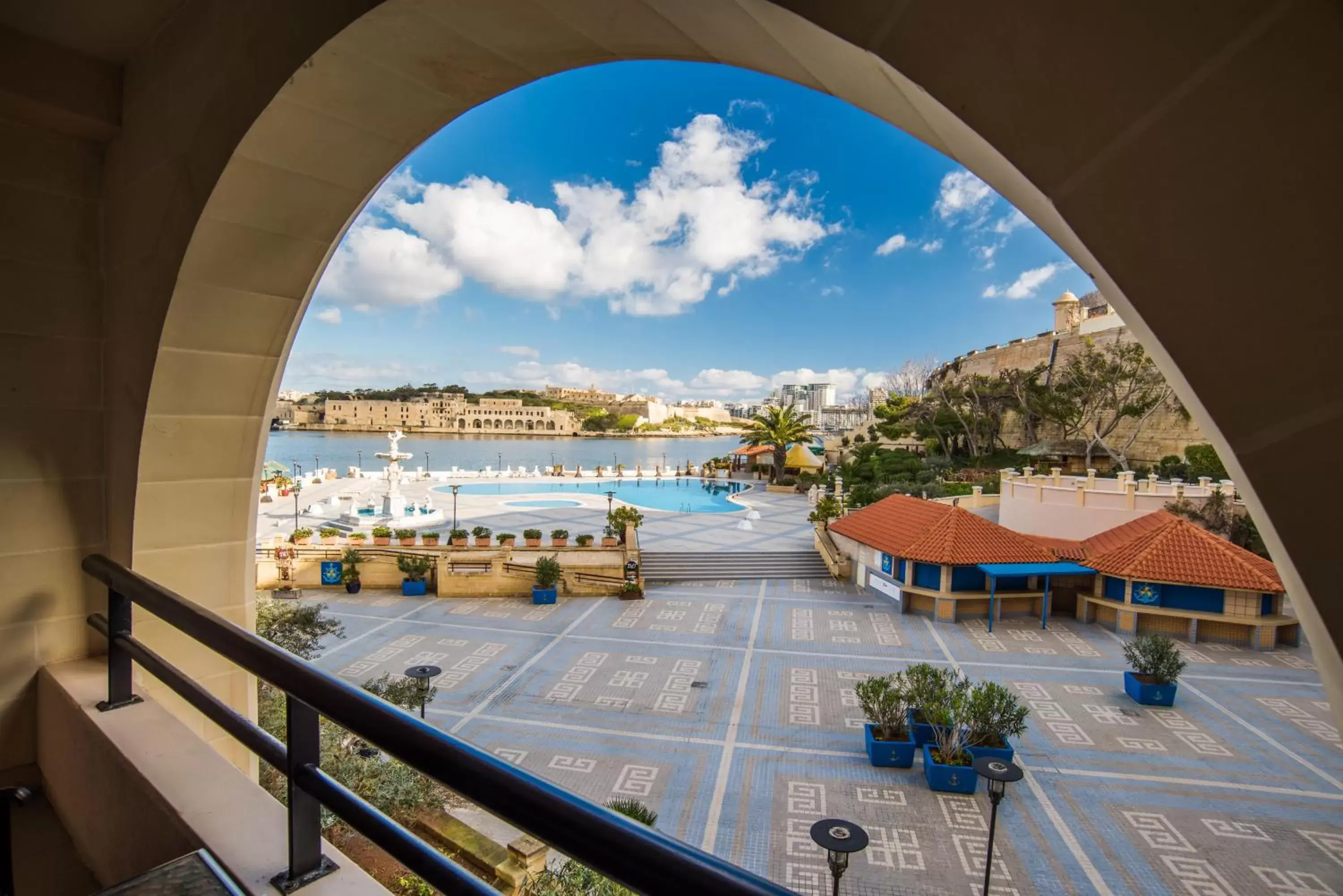 Balcony/Terrace in Grand Hotel Excelsior