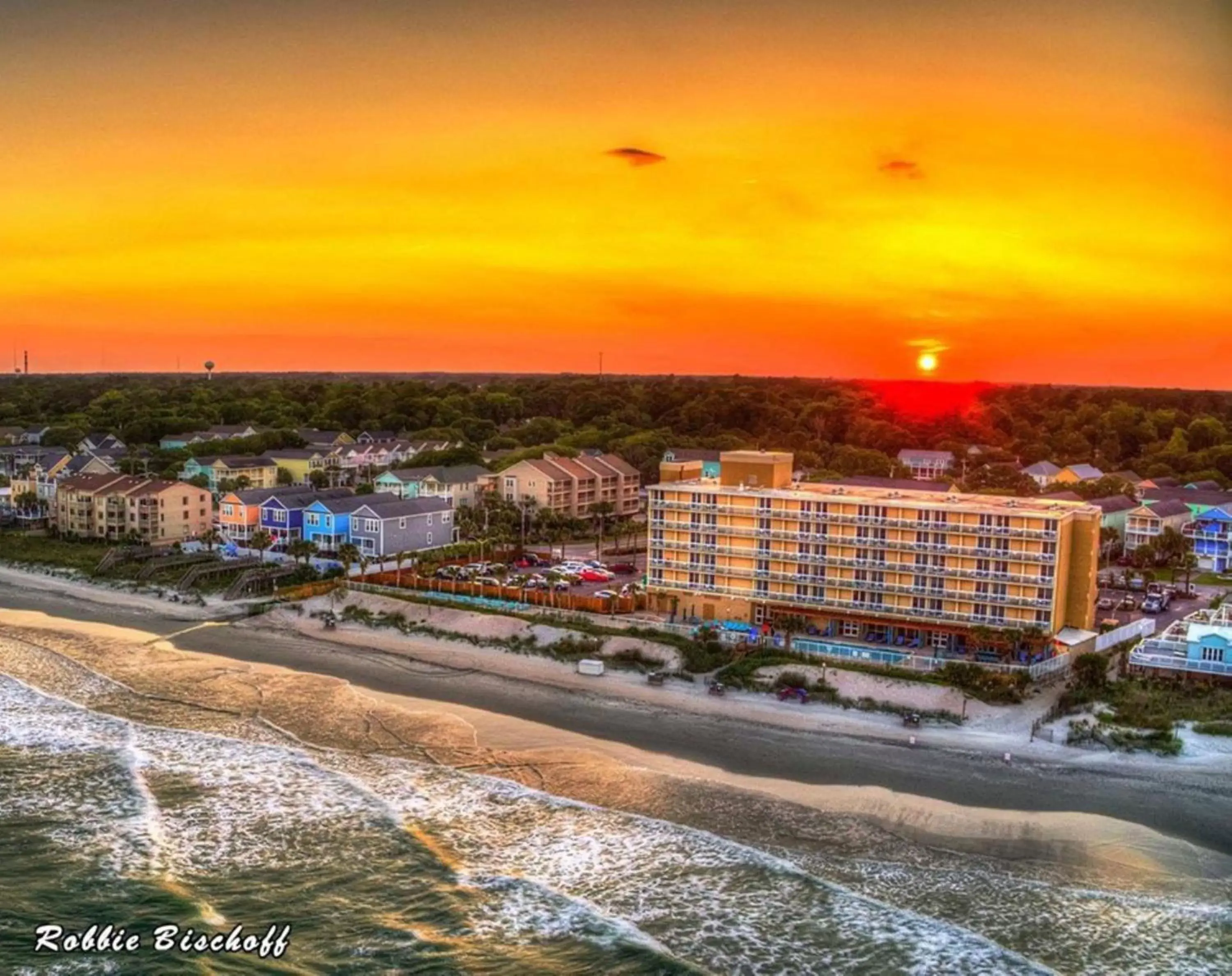 Property building in Holiday Inn Resort Oceanfront at Surfside Beach, an IHG Hotel