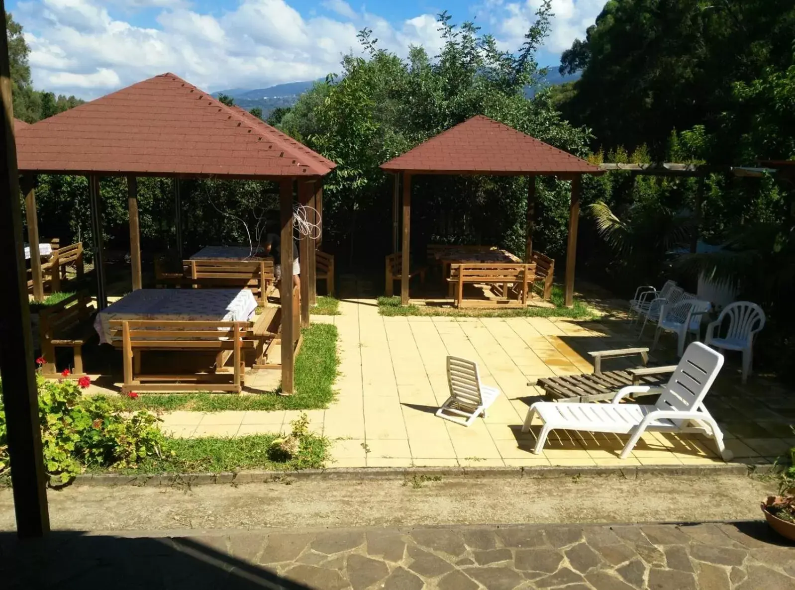 Property building, Patio/Outdoor Area in B&B Pineta Mare