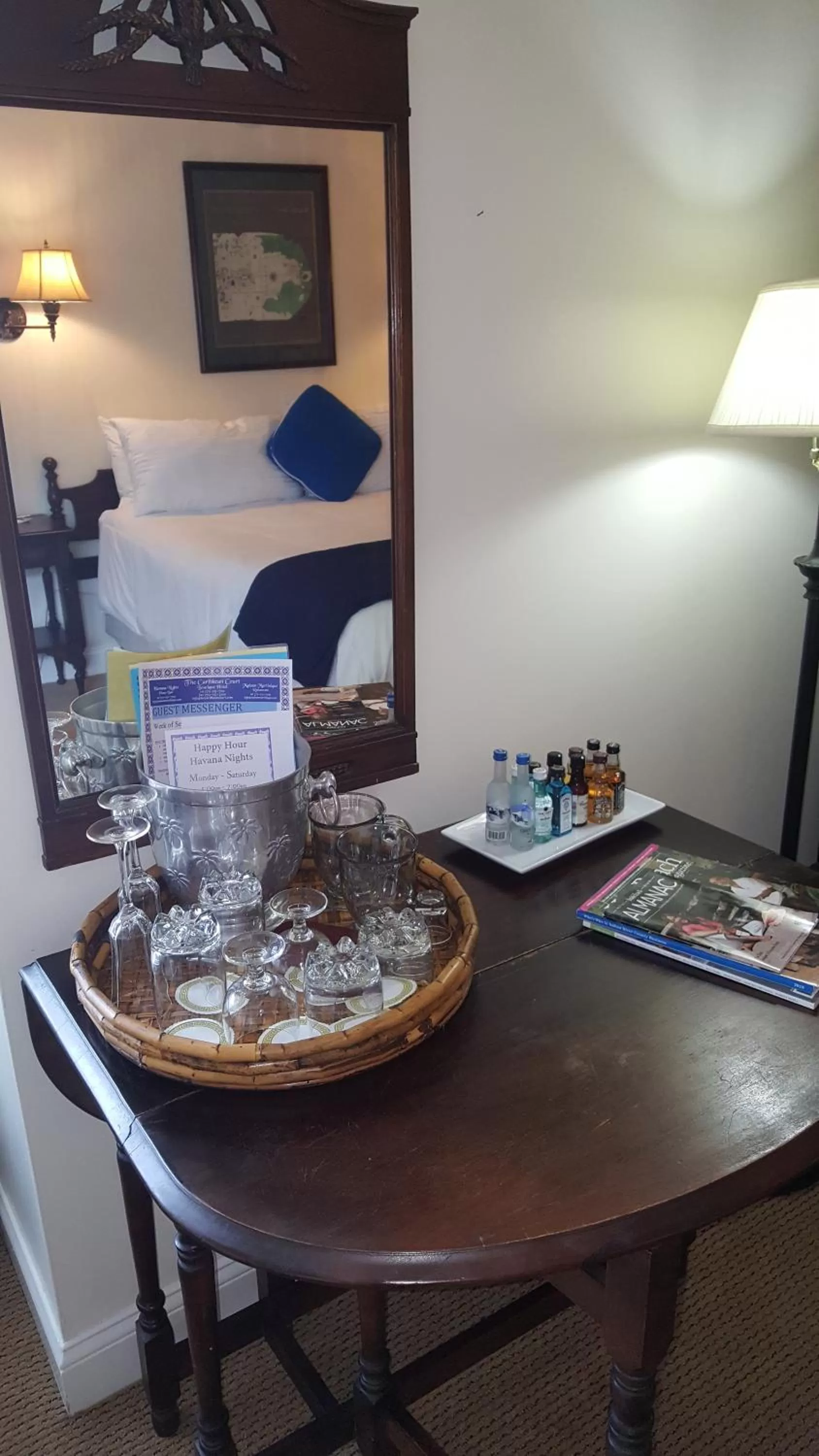 Decorative detail in The Caribbean Court Boutique Hotel