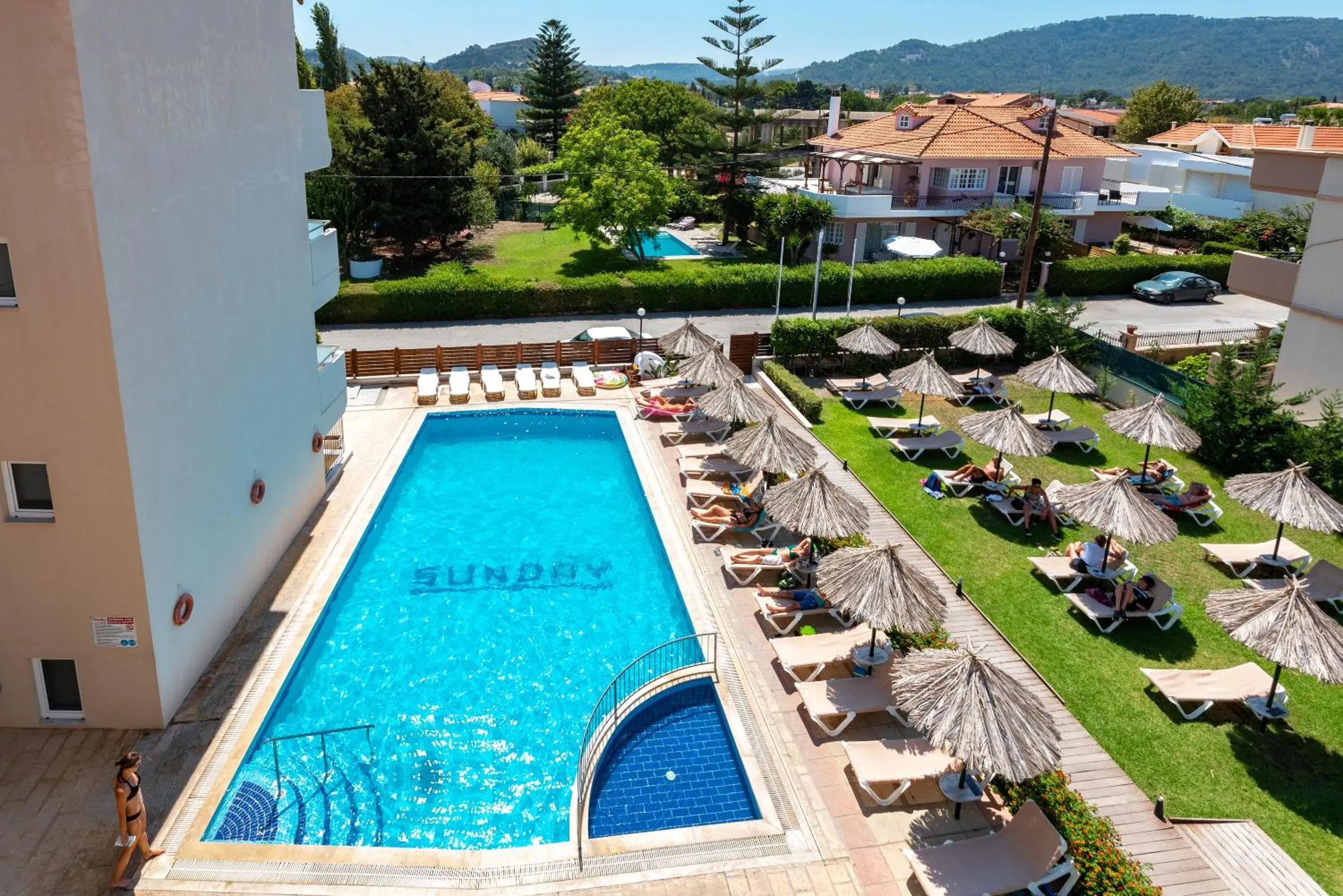 Garden, Pool View in Sunday Hotel