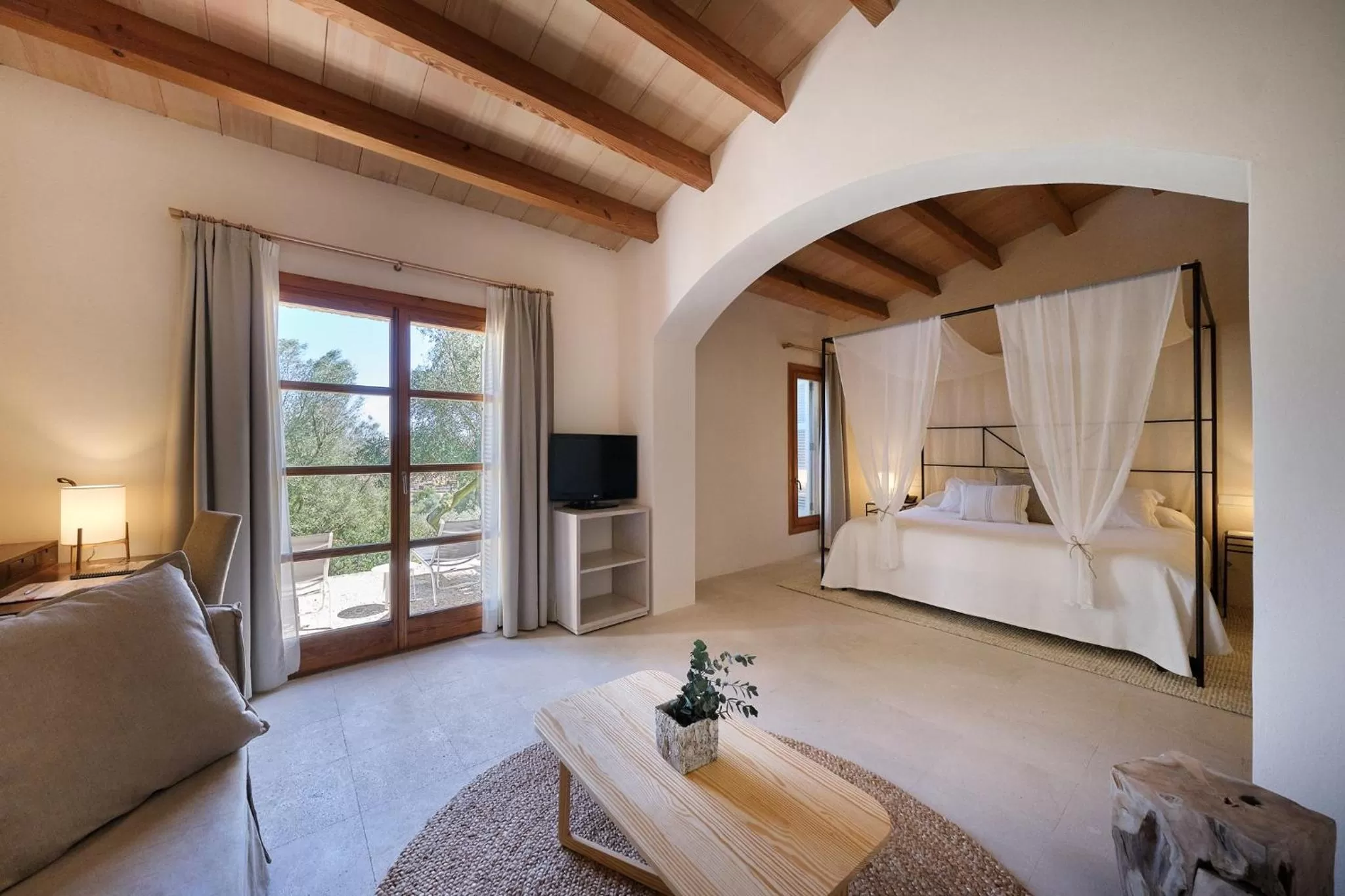 Photo of the whole room, Bed in Son Penya Adults Only Petit Hotel & Spa