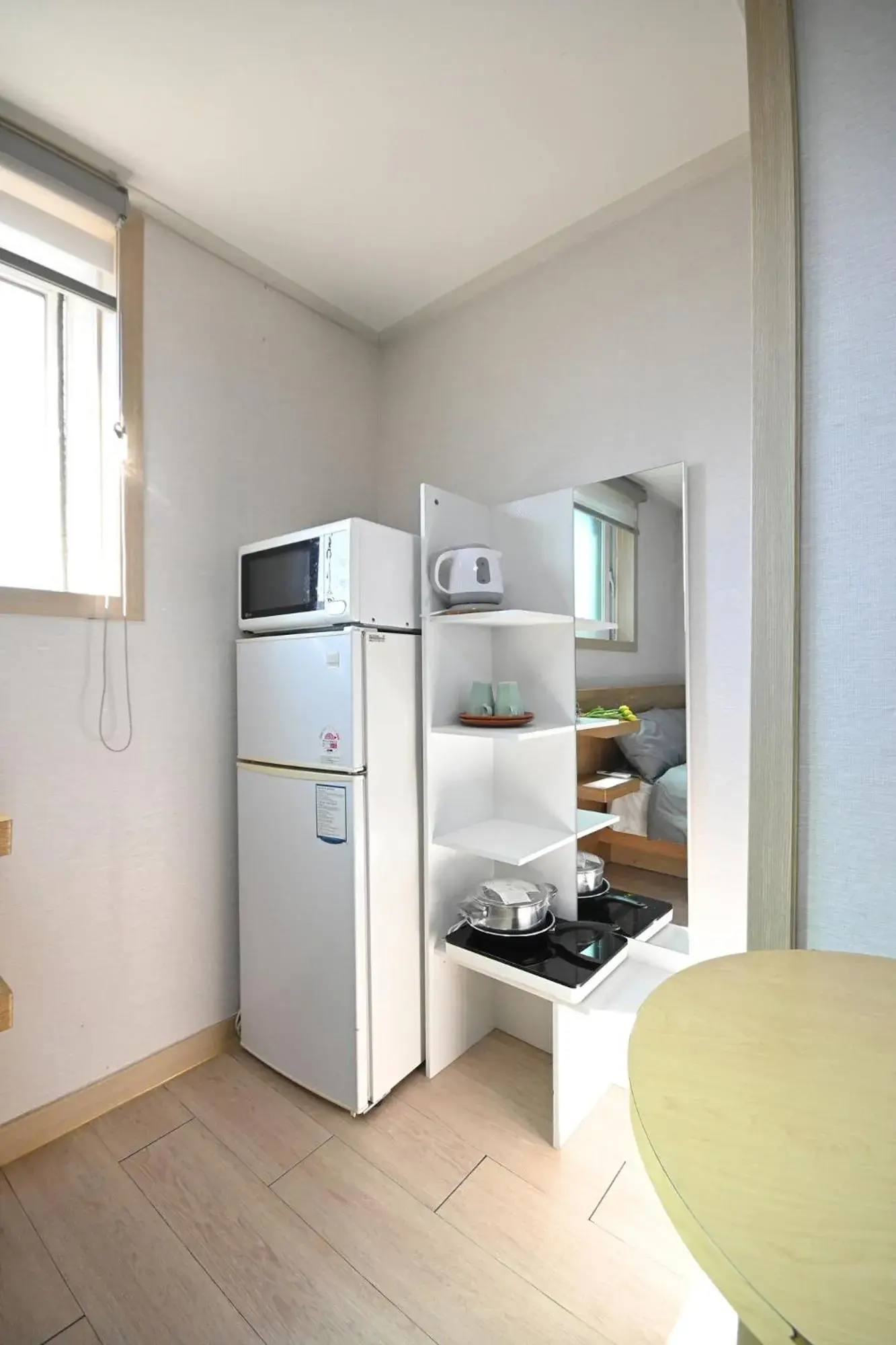 Bedroom, Kitchen/Kitchenette in Twin Rabbit Guesthouse