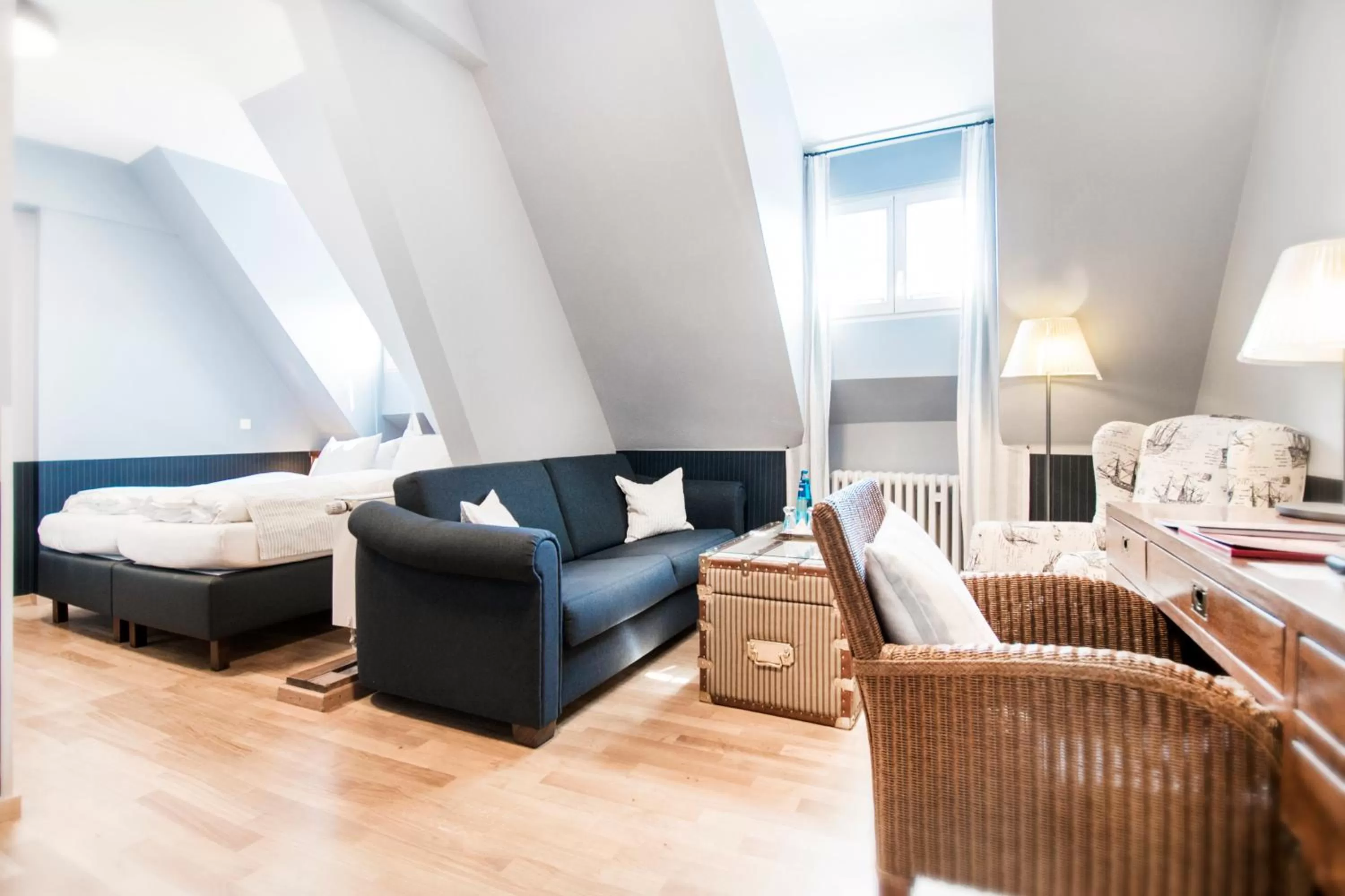 Photo of the whole room, Bed in Romantik Hotel Barbarossa