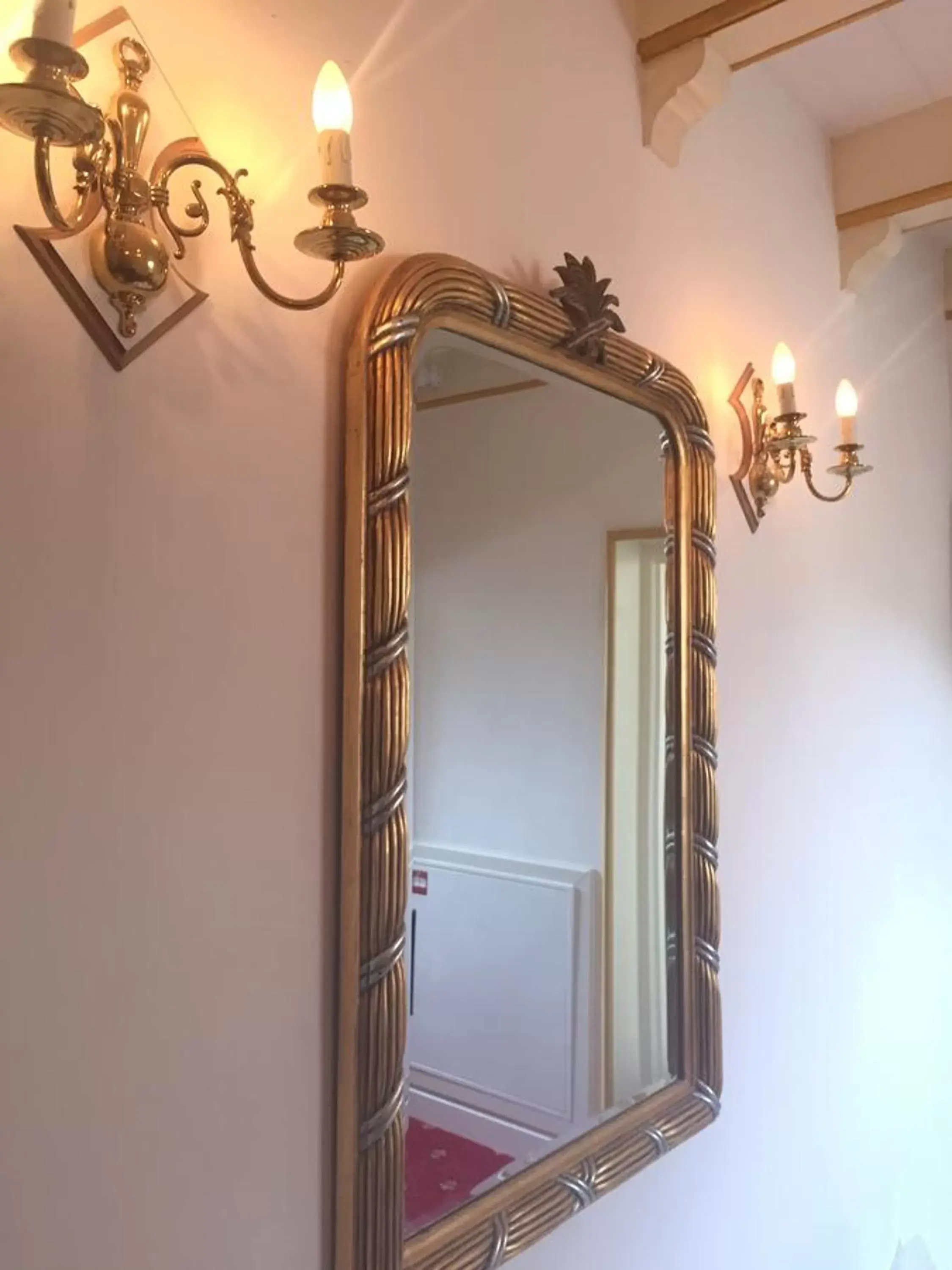 Decorative detail, Bathroom in Hotel De Gulden Waagen