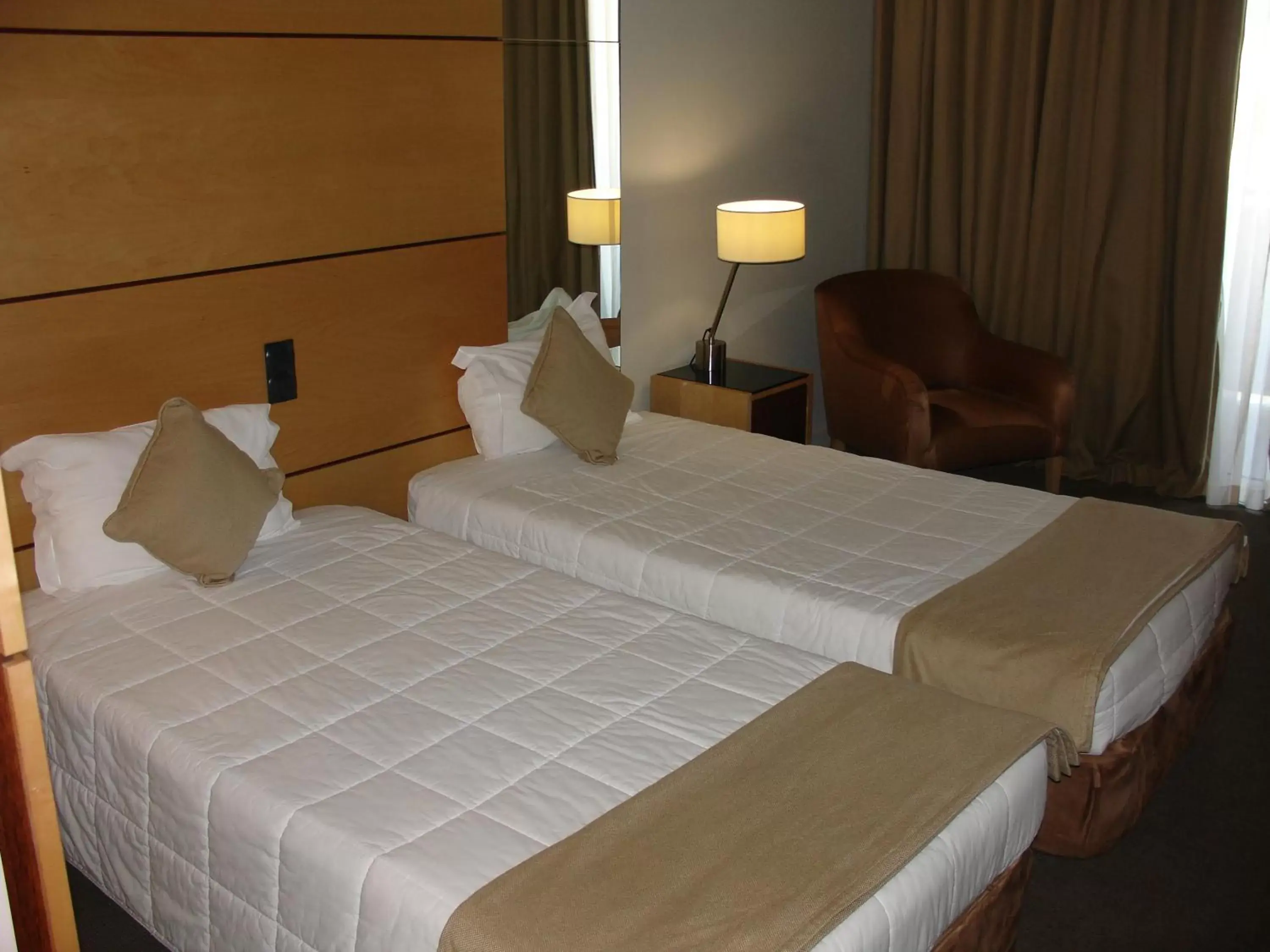 Bed in VIP Executive Azores Hotel