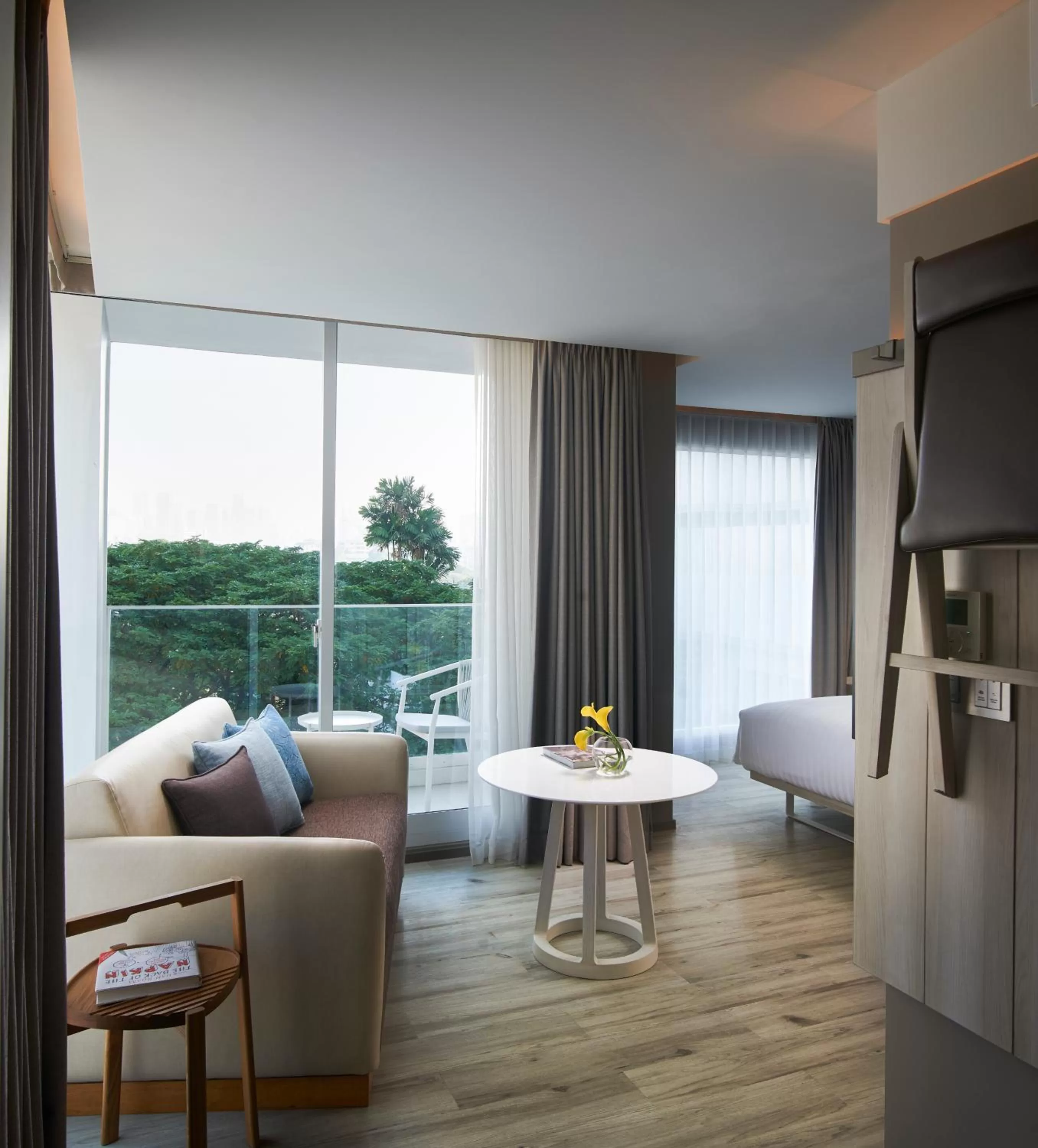 Seating area in Shama Yen-Akat Bangkok