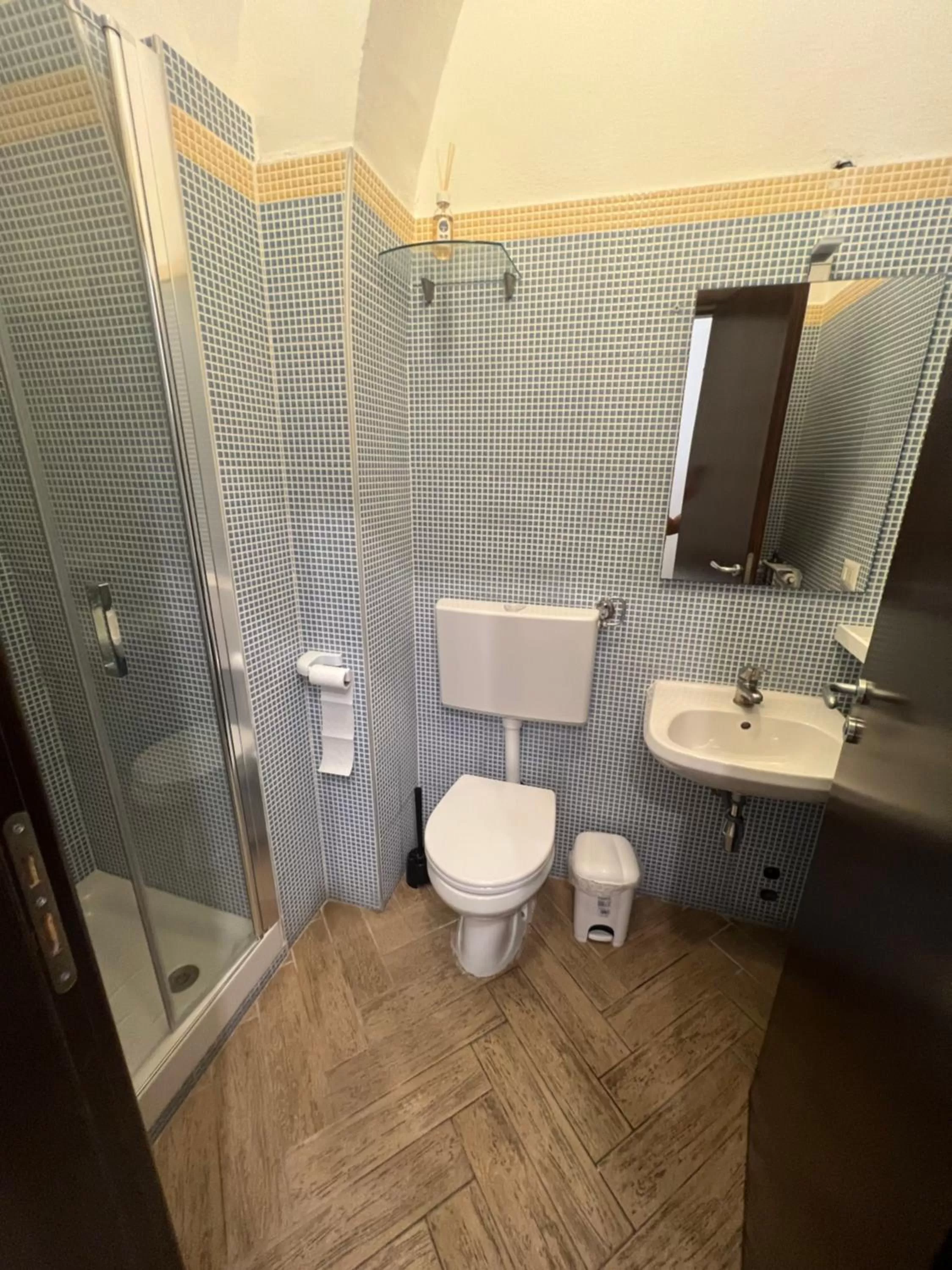 Bathroom in Palazzo Cardinale Rooms