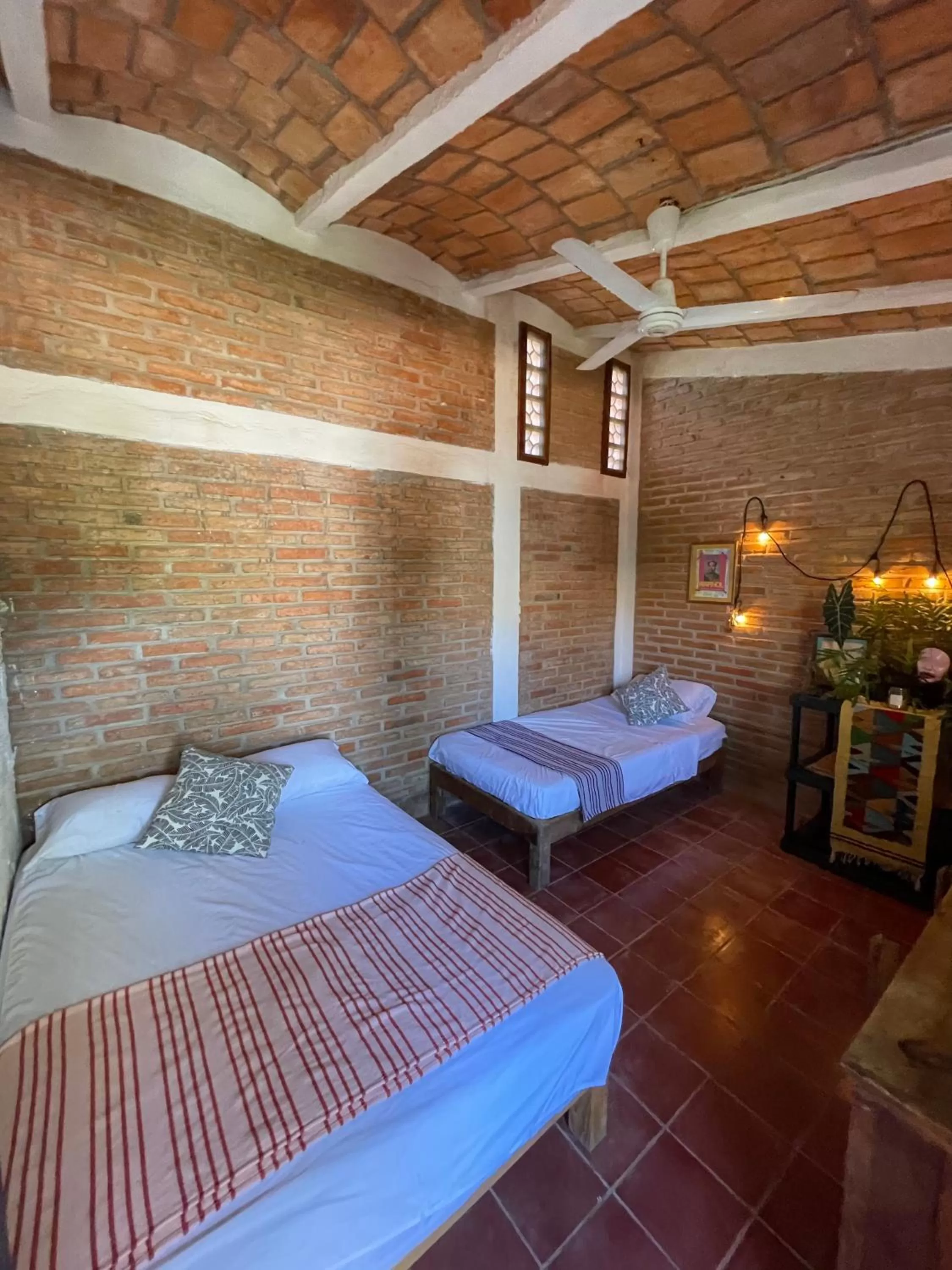 Bed in Hosteria Chata Adults Only