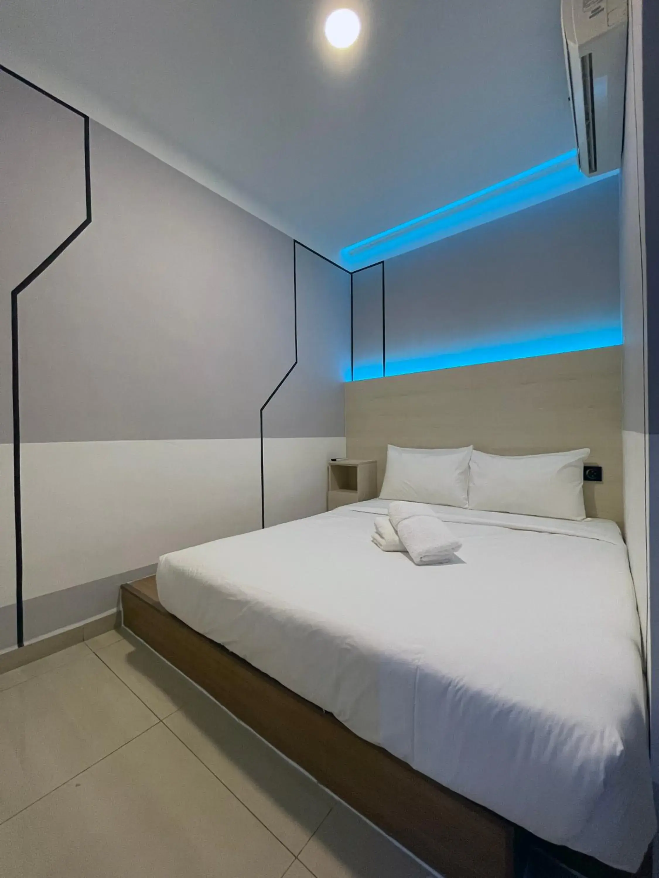 Bed in GG Hotel Bandar Sunway