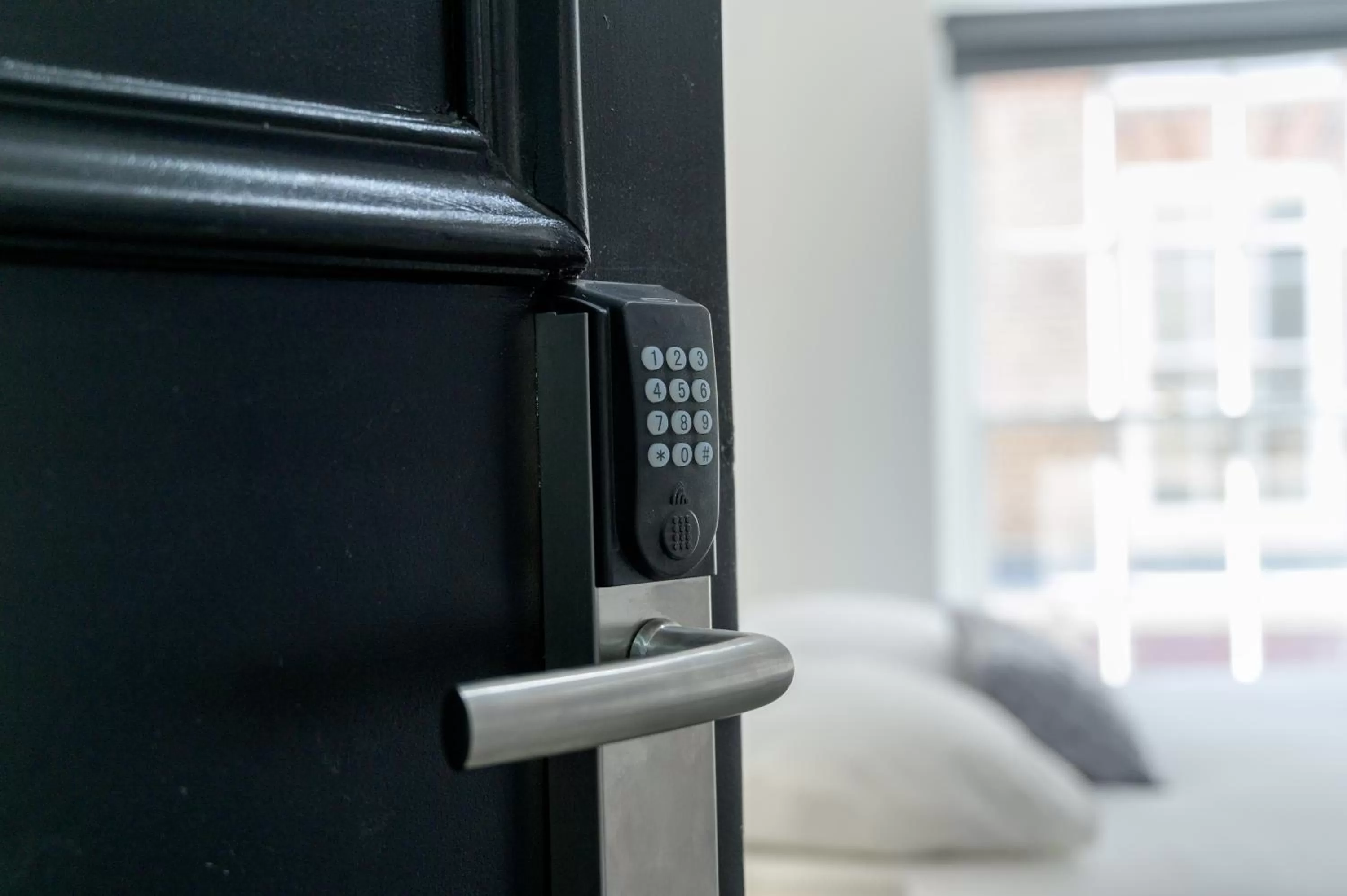 Bedroom in The Stanley Hotel