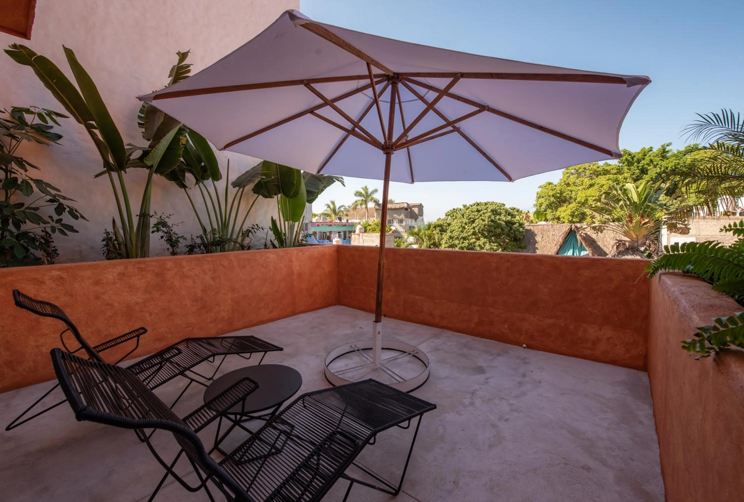 Balcony/Terrace in Sayulinda Hotel