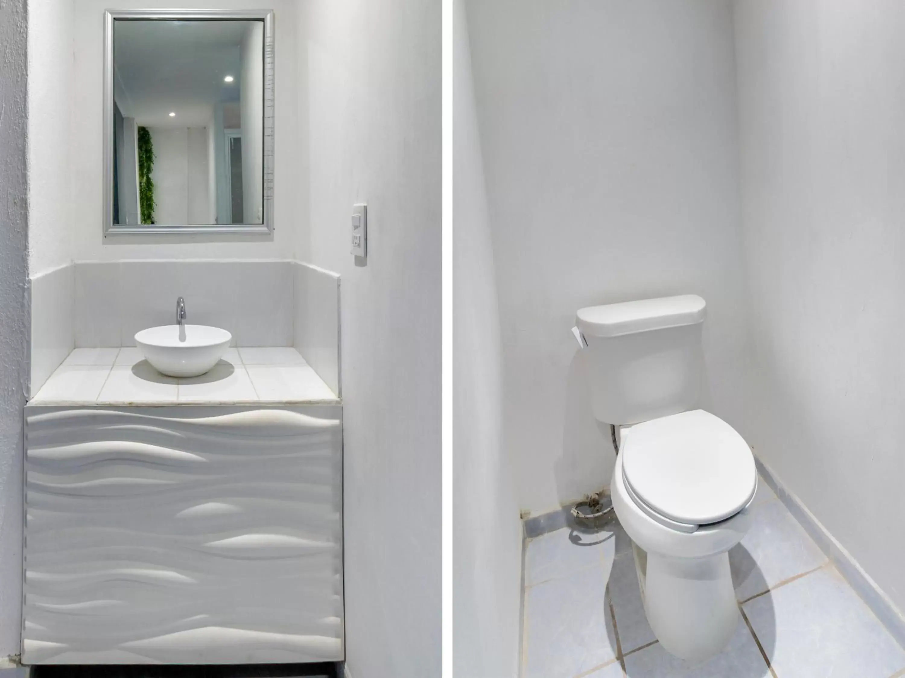Bathroom in OYO Hotel Will Capsule,Expo Guadalajara