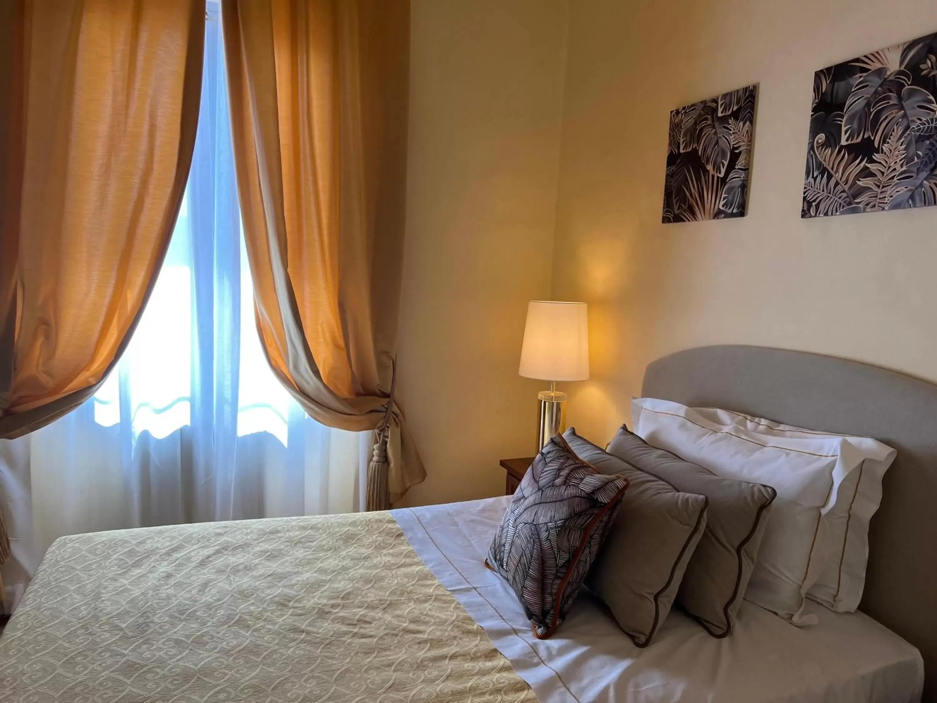 Bed in Hotel Villani