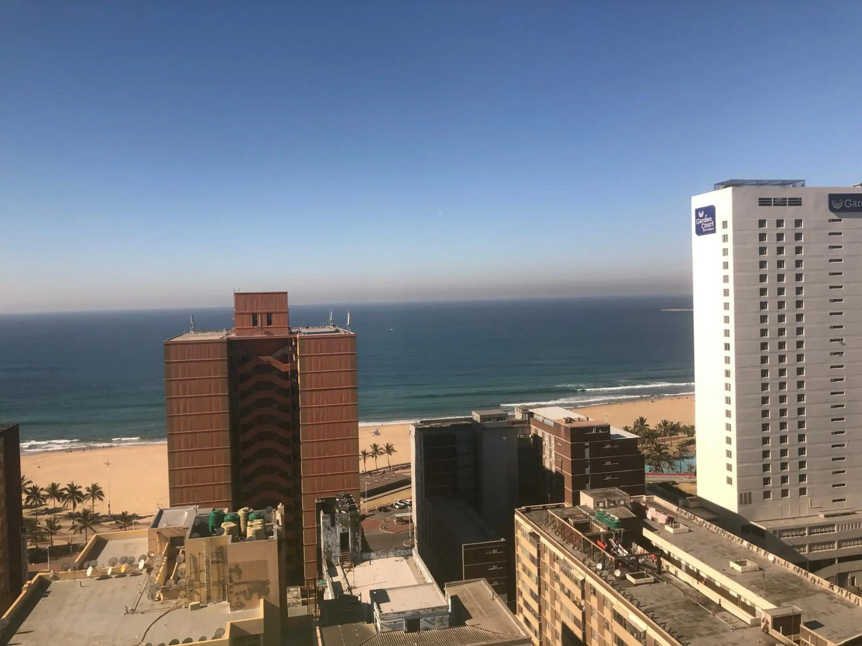 Sea view in Coastlands Durban Self Catering Holiday Apartments