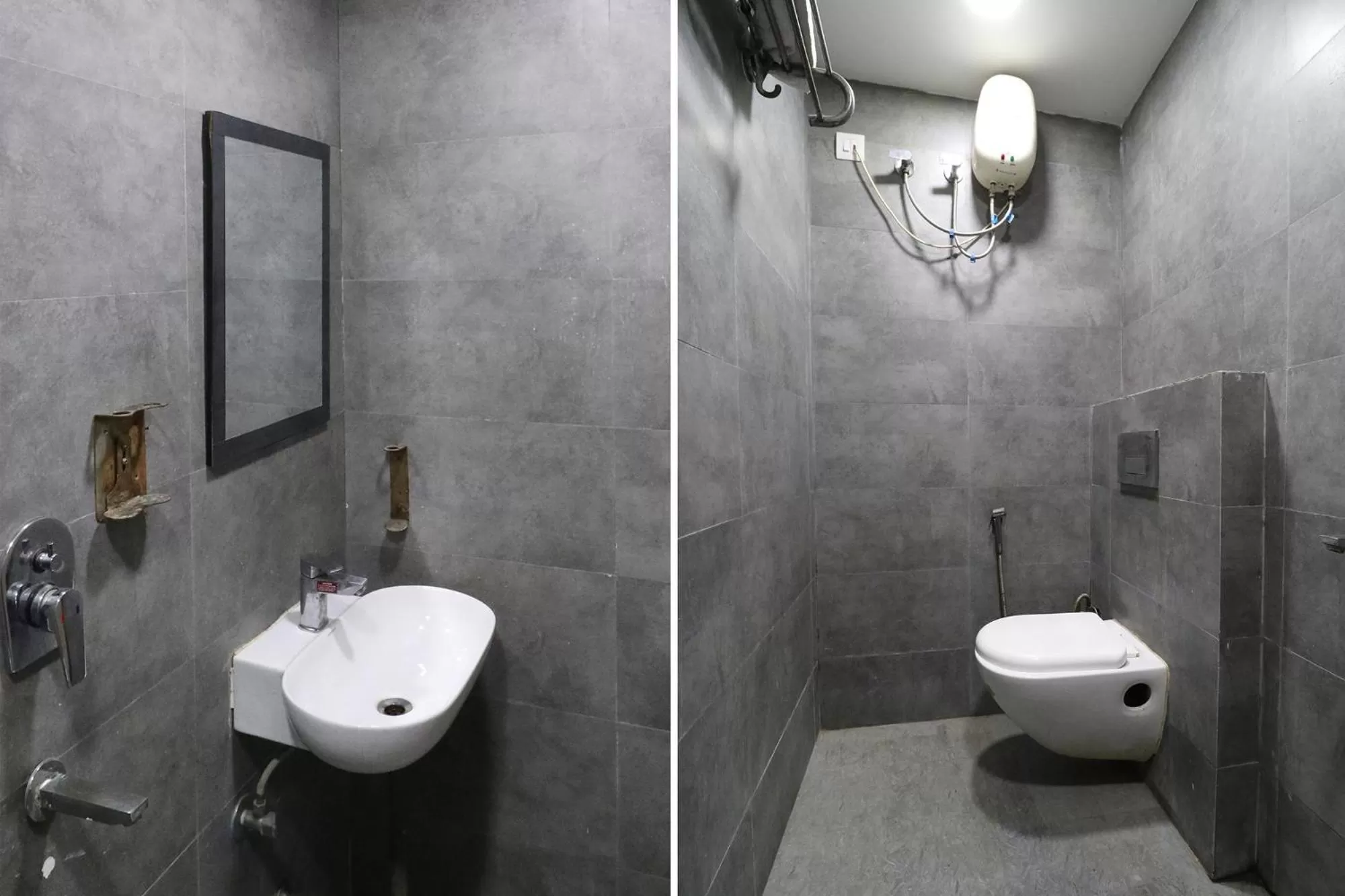 Bathroom in FabHotel Happy Inn