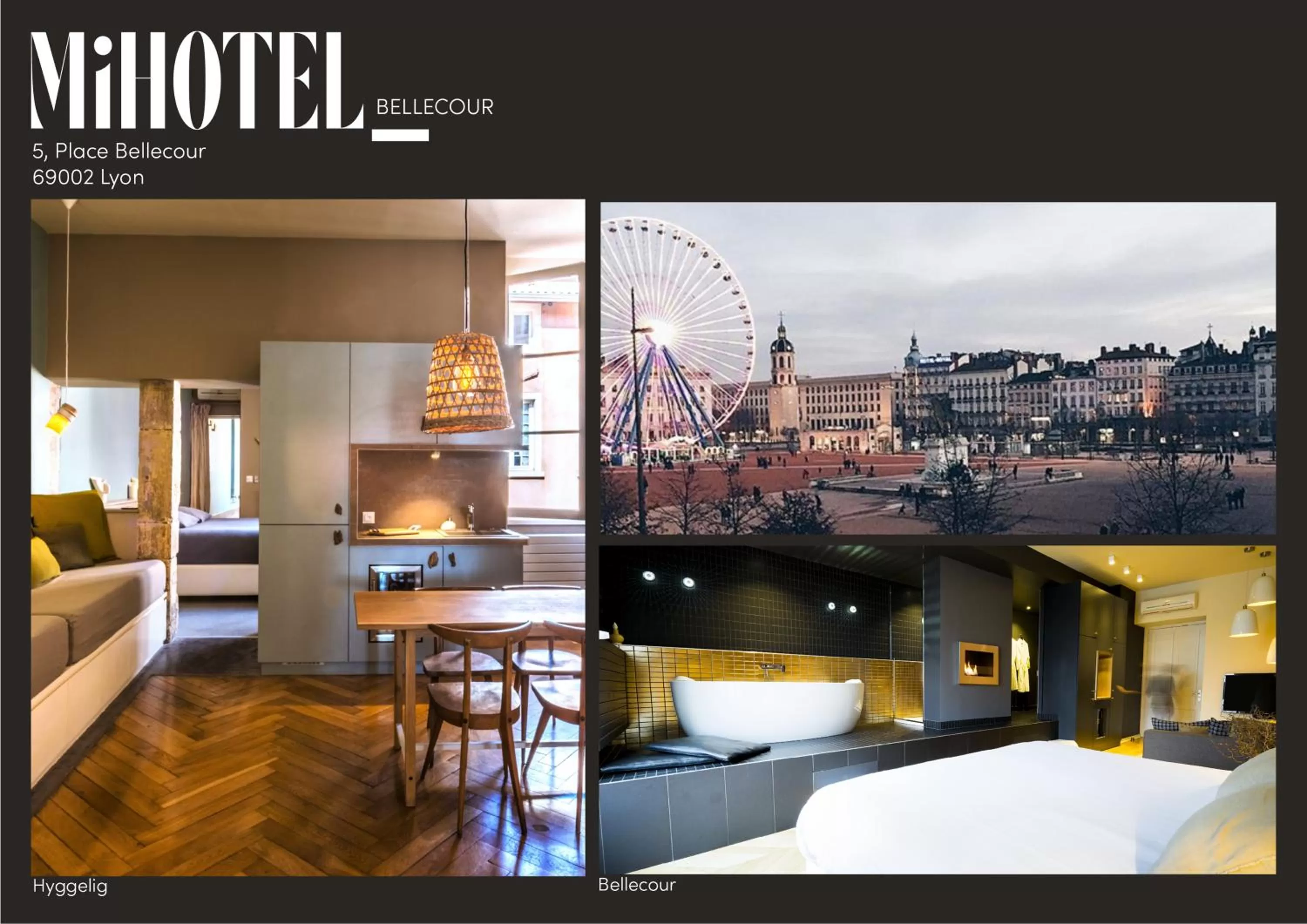 City view in MiHotel Bellecour