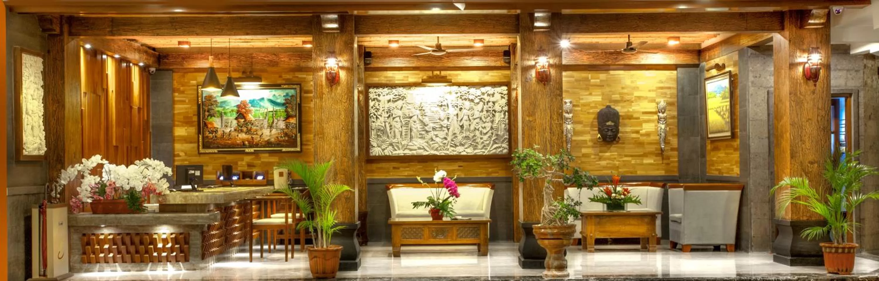 Lobby or reception in Astagina Resort Villa and Spa