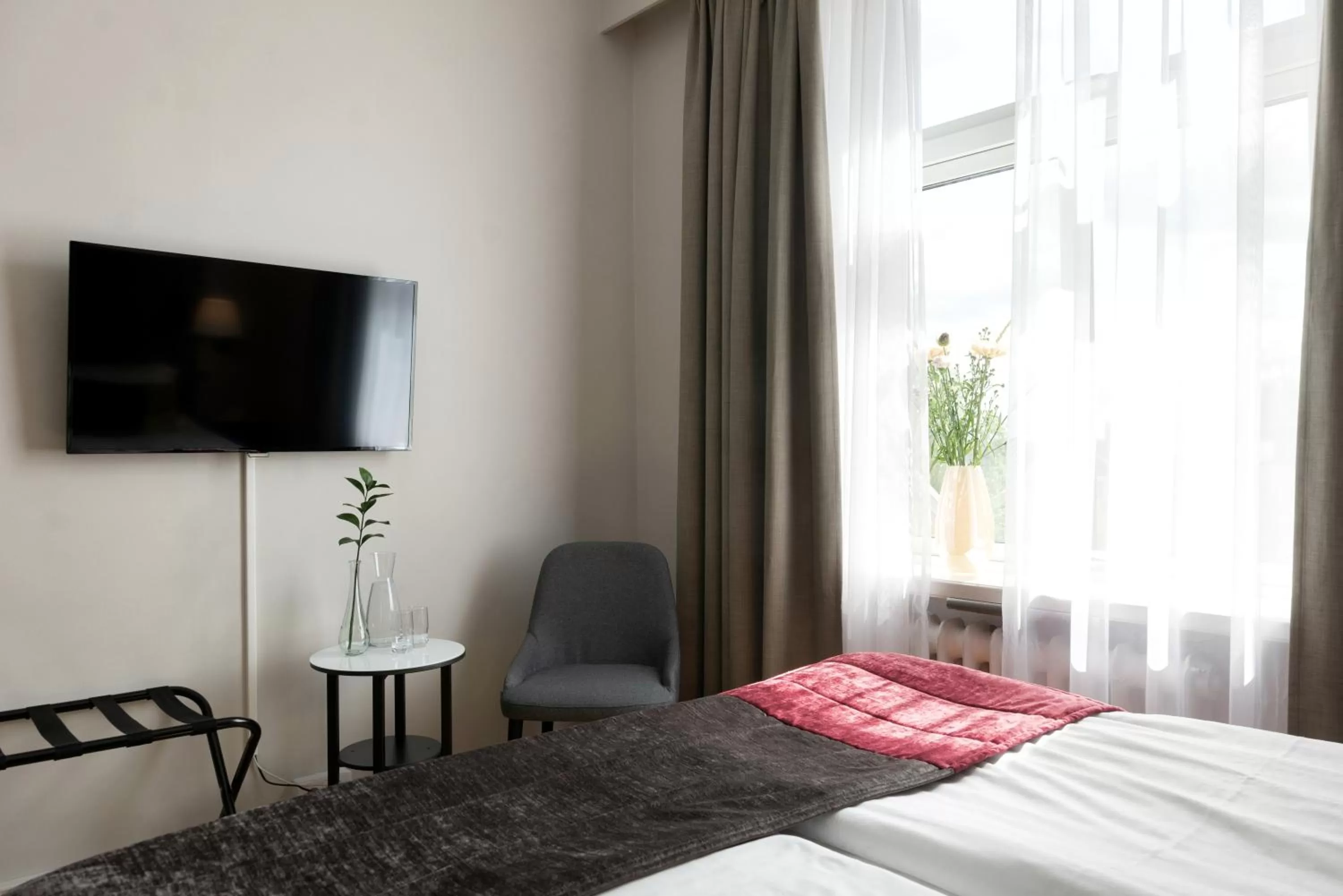 Photo of the whole room, Bed in Elite Stadshotellet Växjö