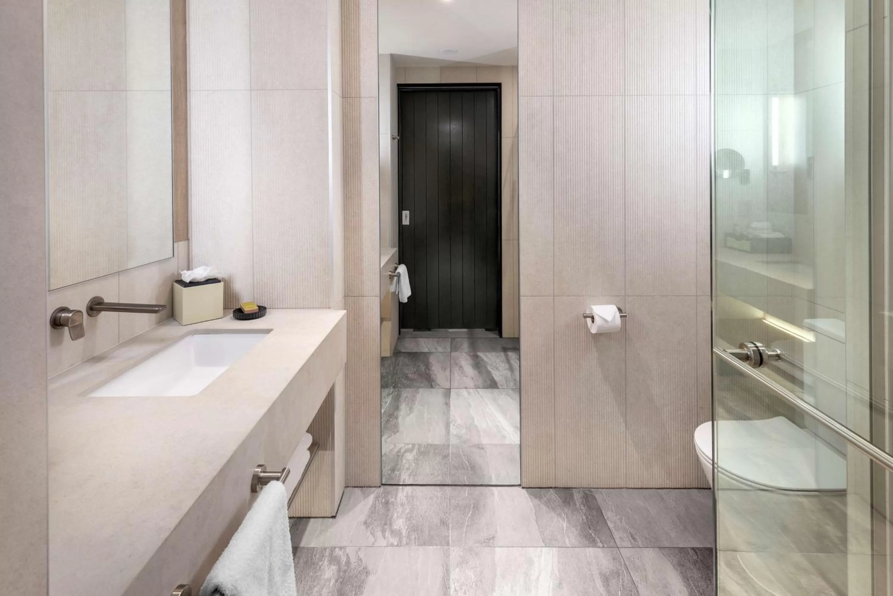Bathroom in DoubleTree By Hilton Auckland Karaka