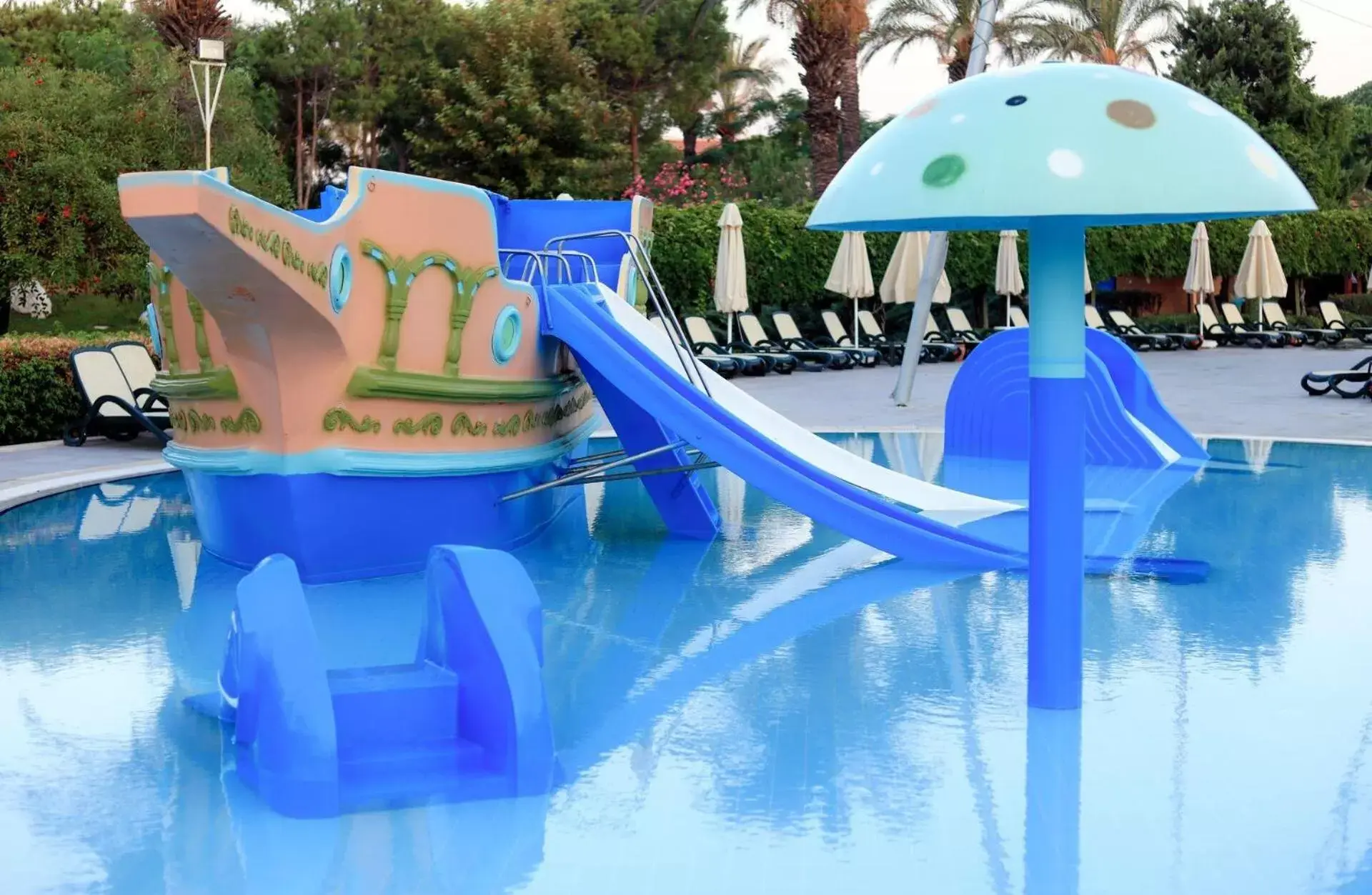 Swimming pool, Water Park in Aquaworld Belek