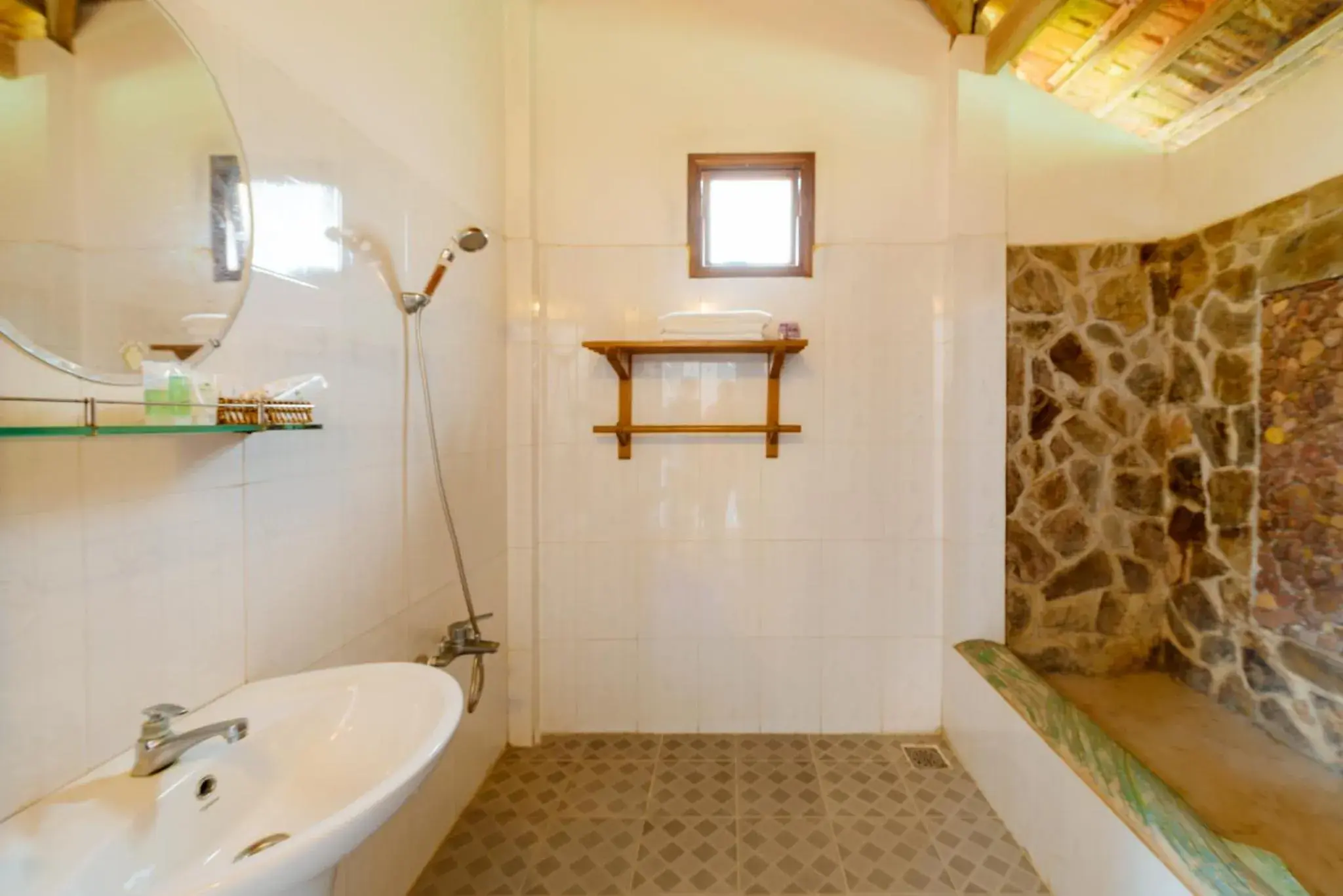 Bathroom in Vung Bau Resort