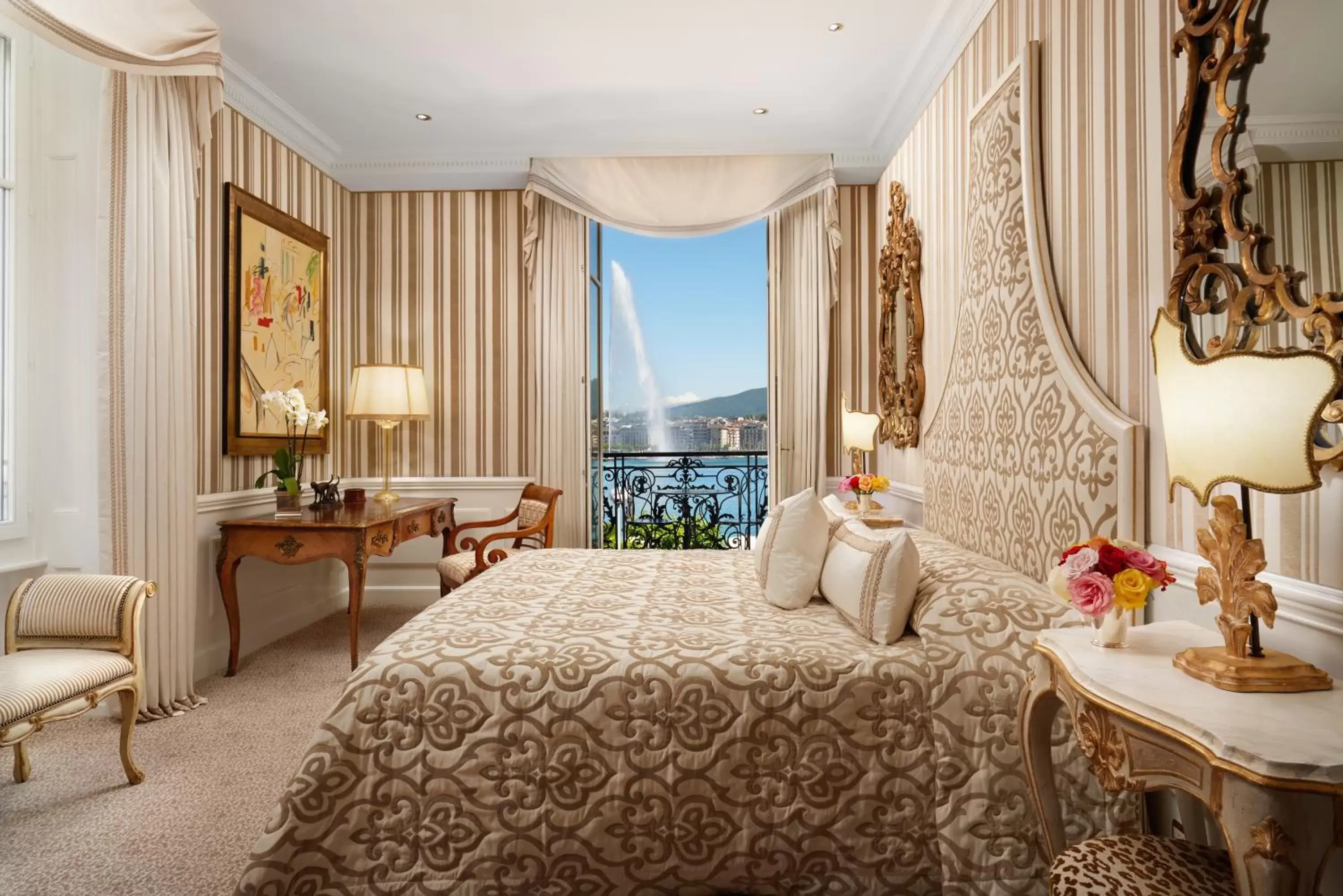 Bedroom in Hotel d'Angleterre