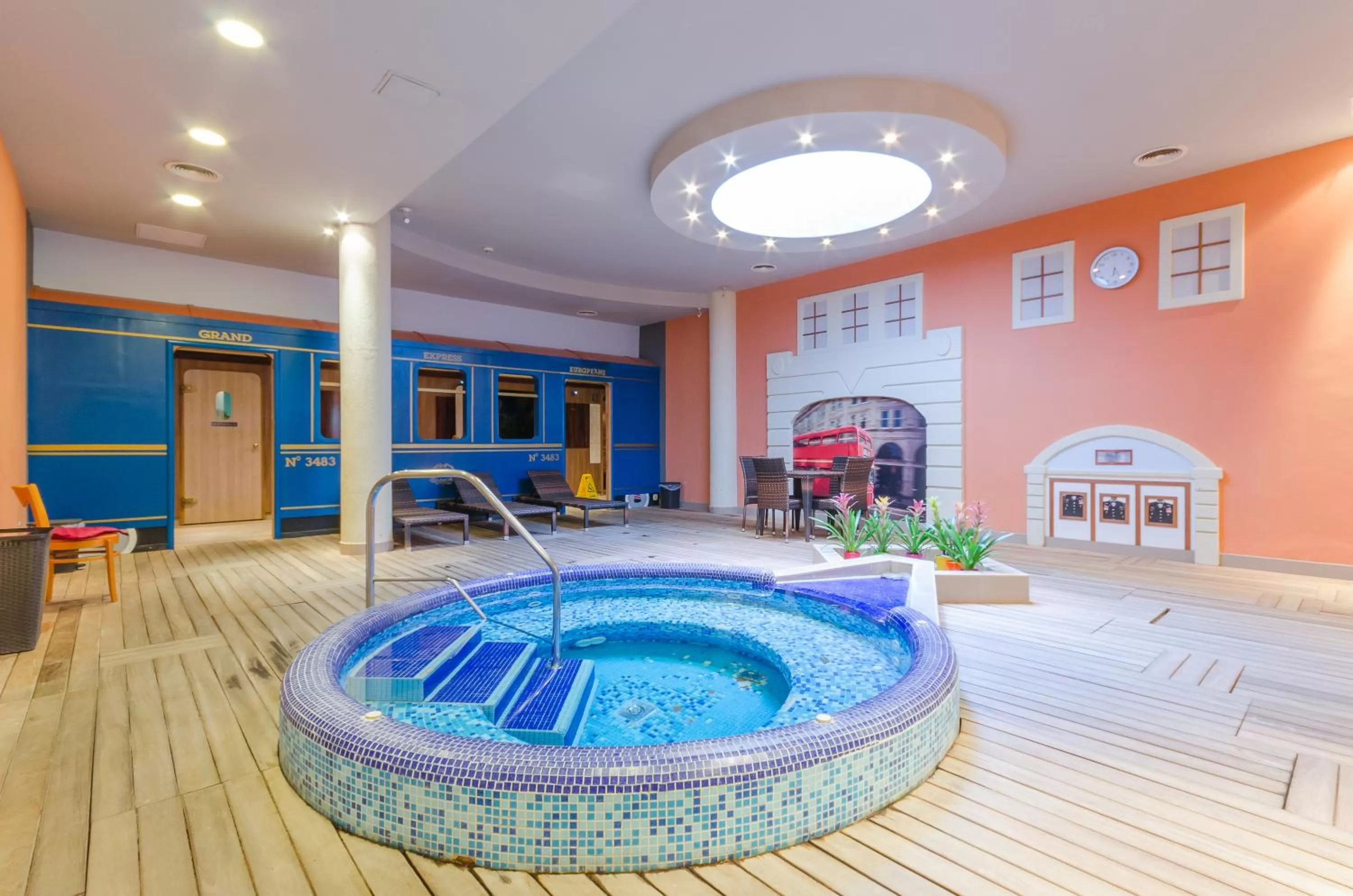 Swimming pool in Hunguest Hotel Aqua Sol