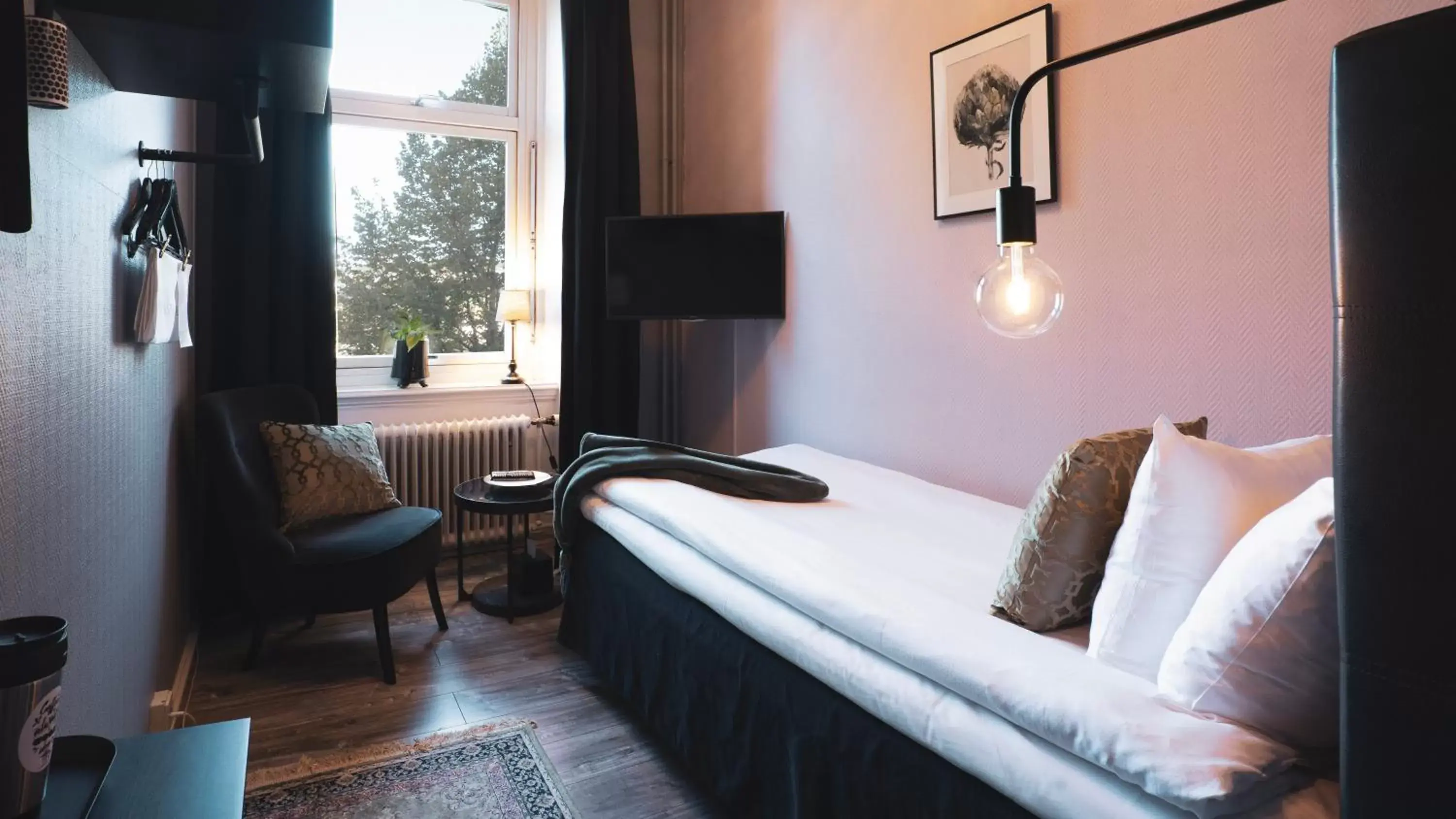 Bedroom, Bed in Hotell Onyxen