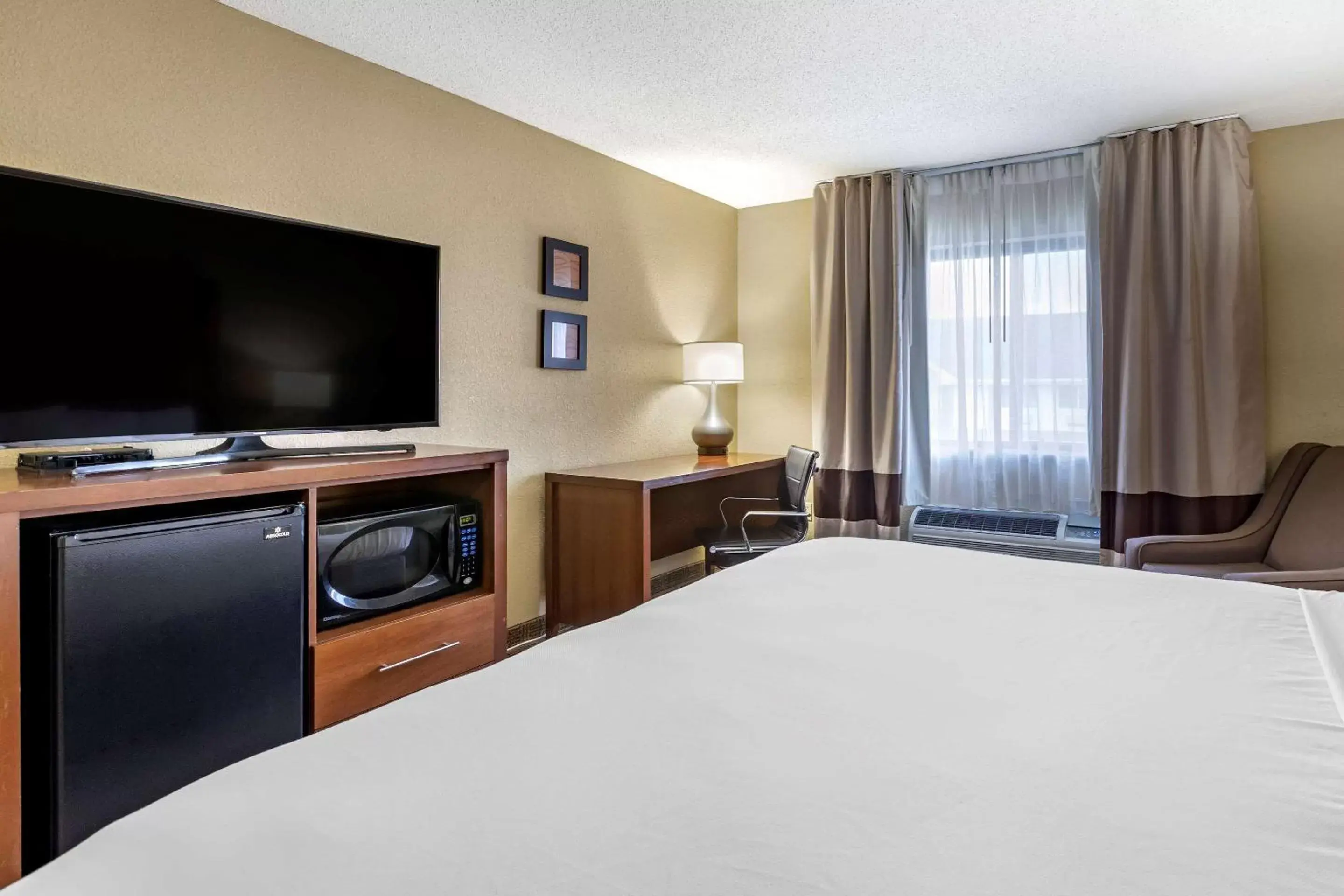 Photo of the whole room, TV/Entertainment Center in Comfort Inn Moline - Quad Cities