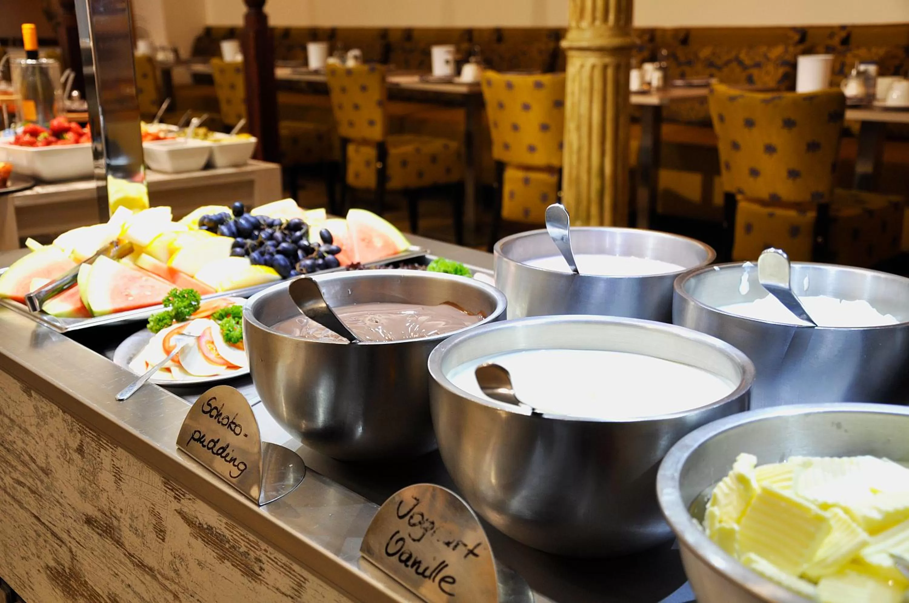 Buffet breakfast in Hotel Atlantik