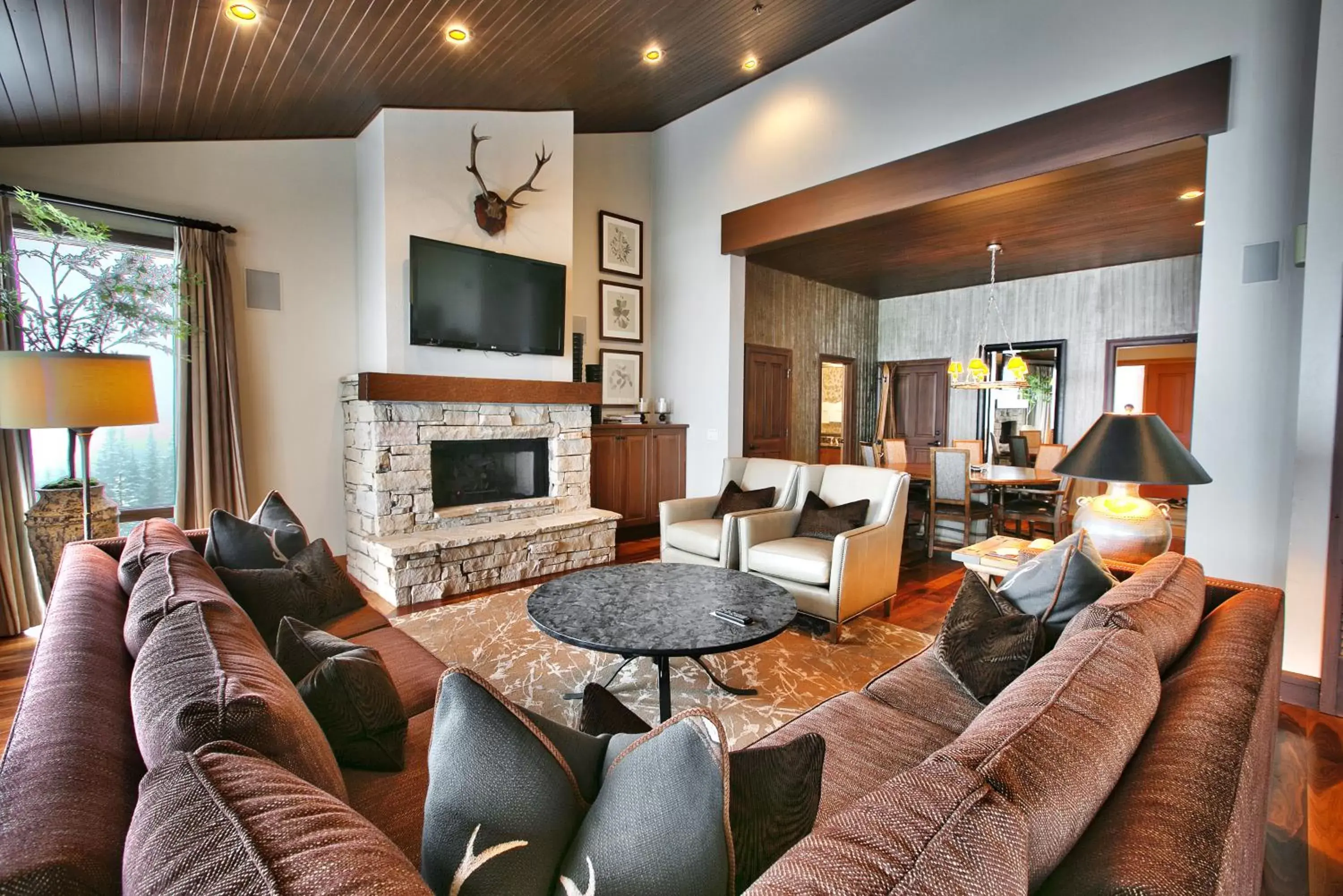 Living room, Lounge/Bar in Stein Eriksen Lodge Deer Valley