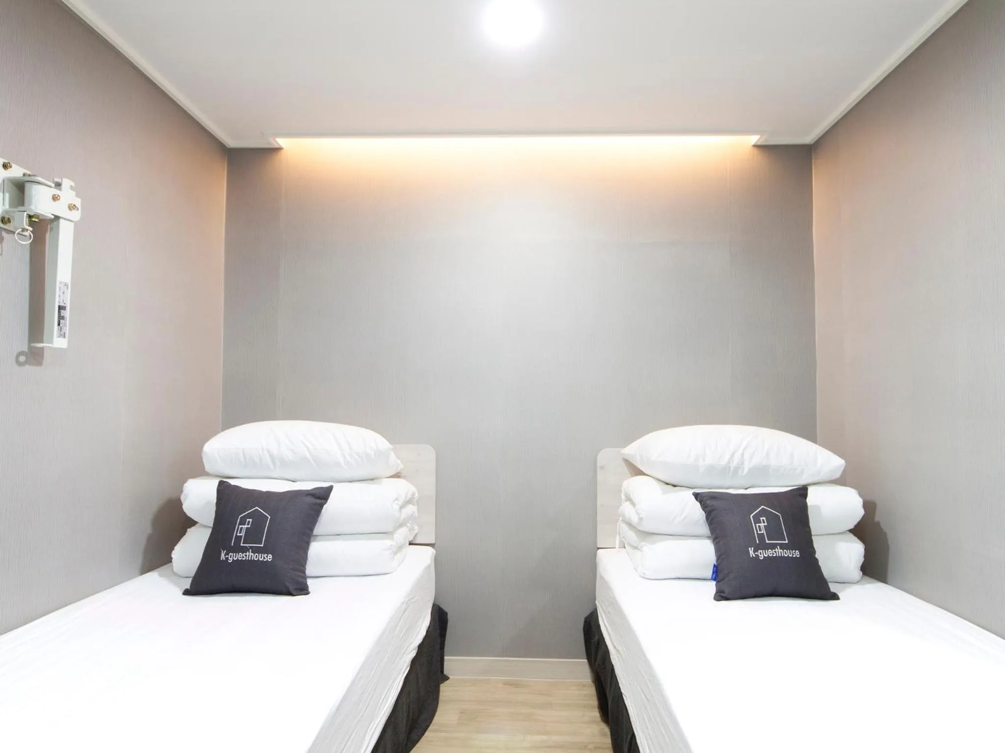 Bed in K-Grand Hostel Gangnam1