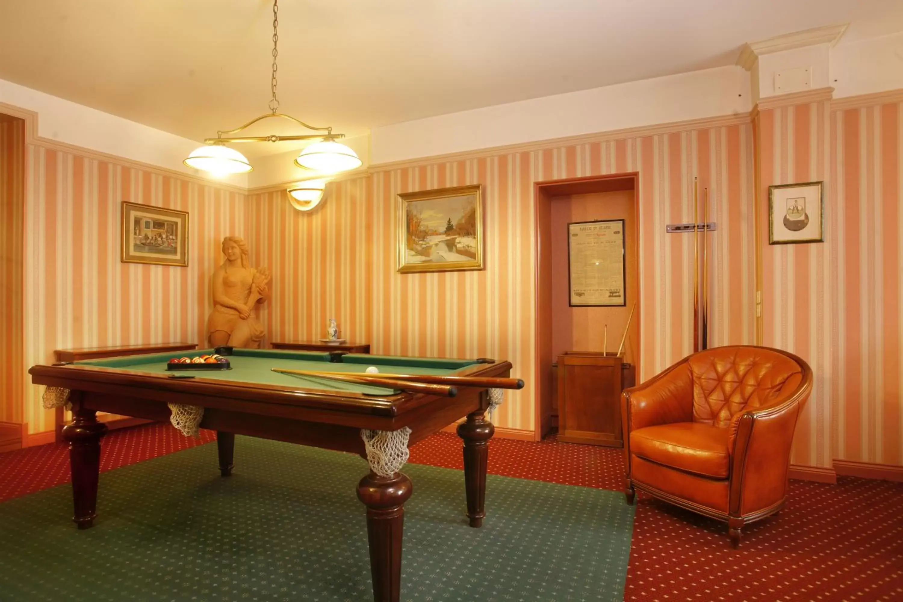 Billiard, Billiards in Hotel De Gramont