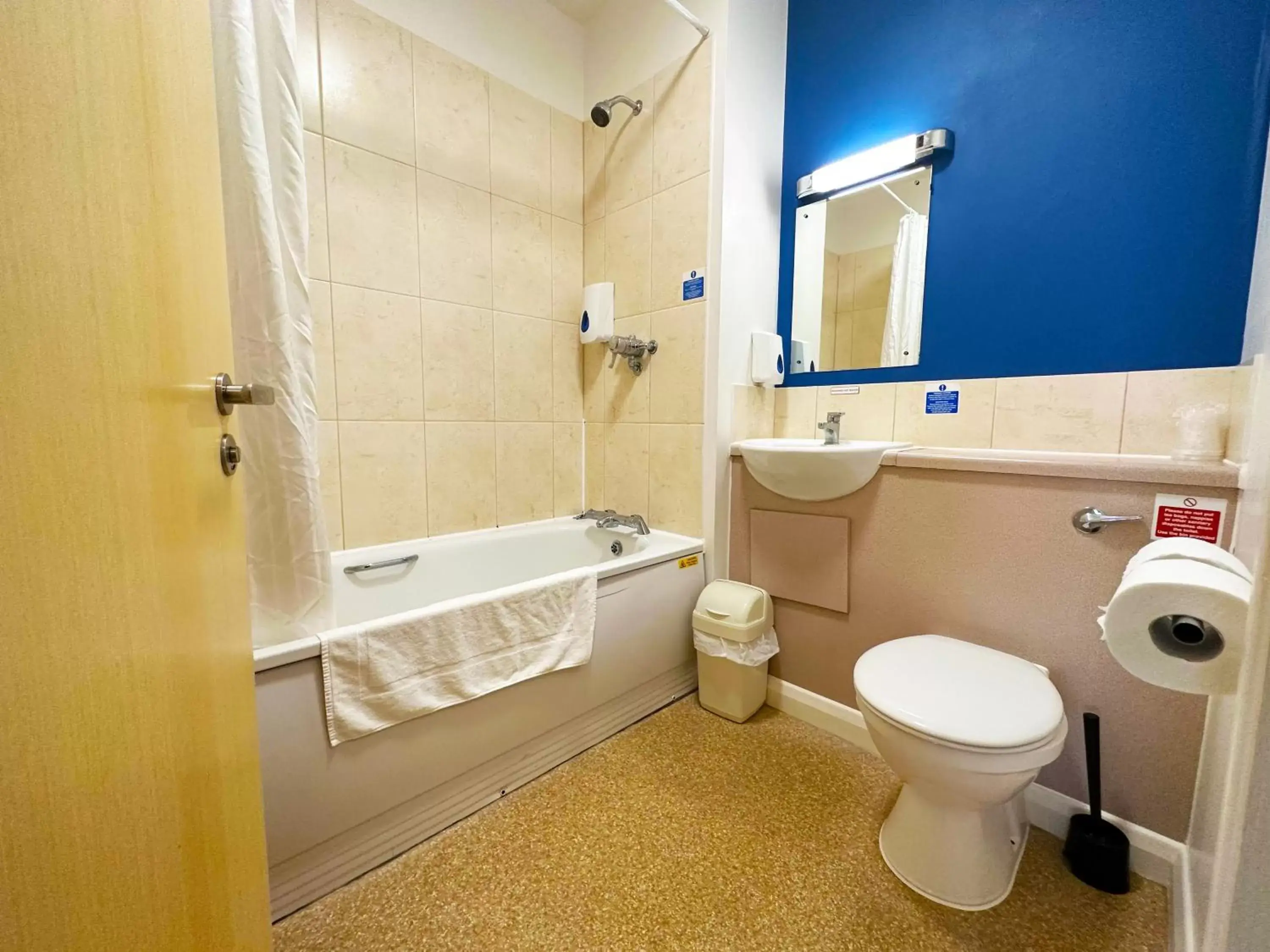Bathroom in Wookey Hole Hotel
