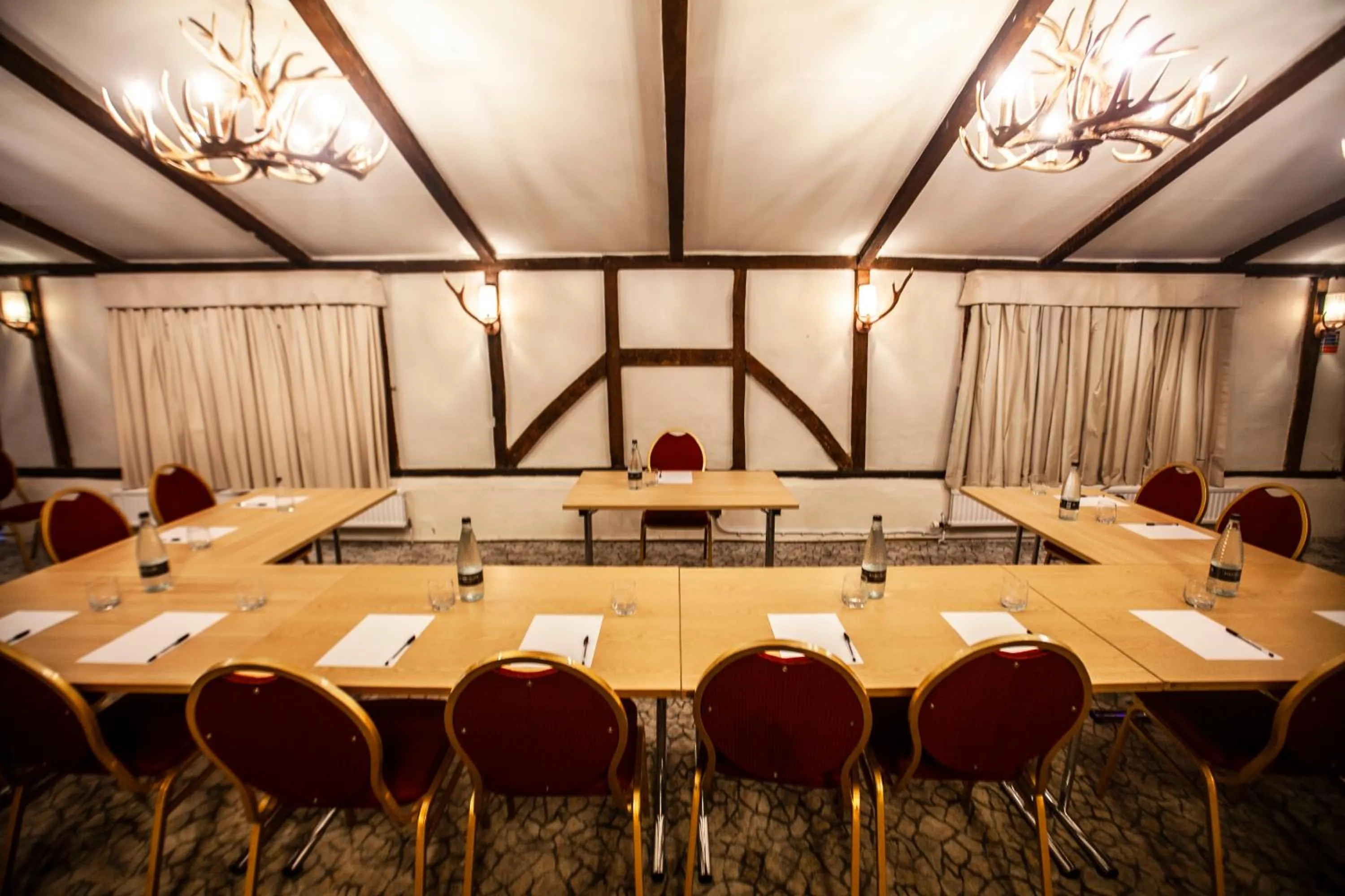 Seating area in Best Western Brome Grange Hotel