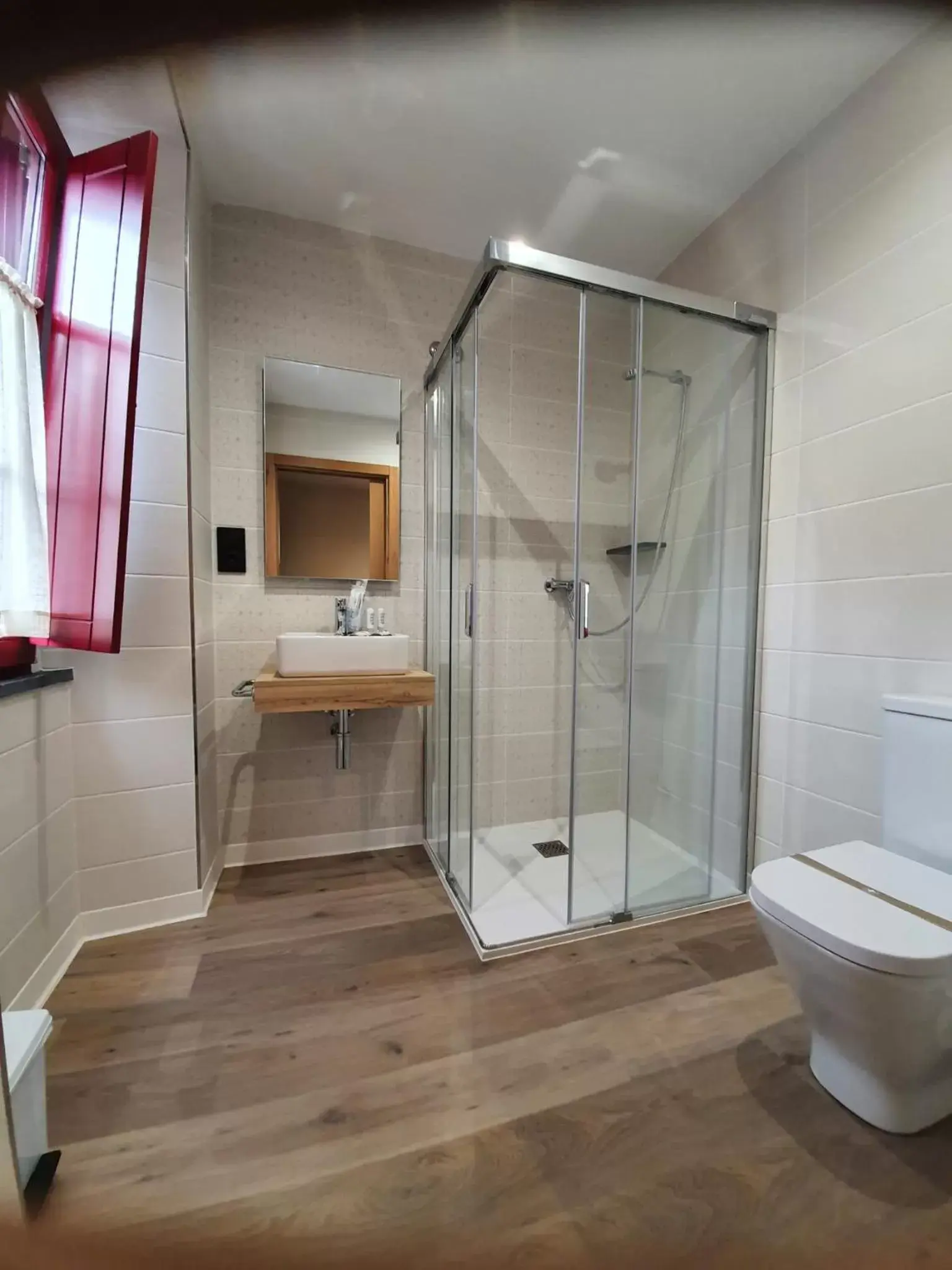 Bathroom in Albergue Casa Cuartel