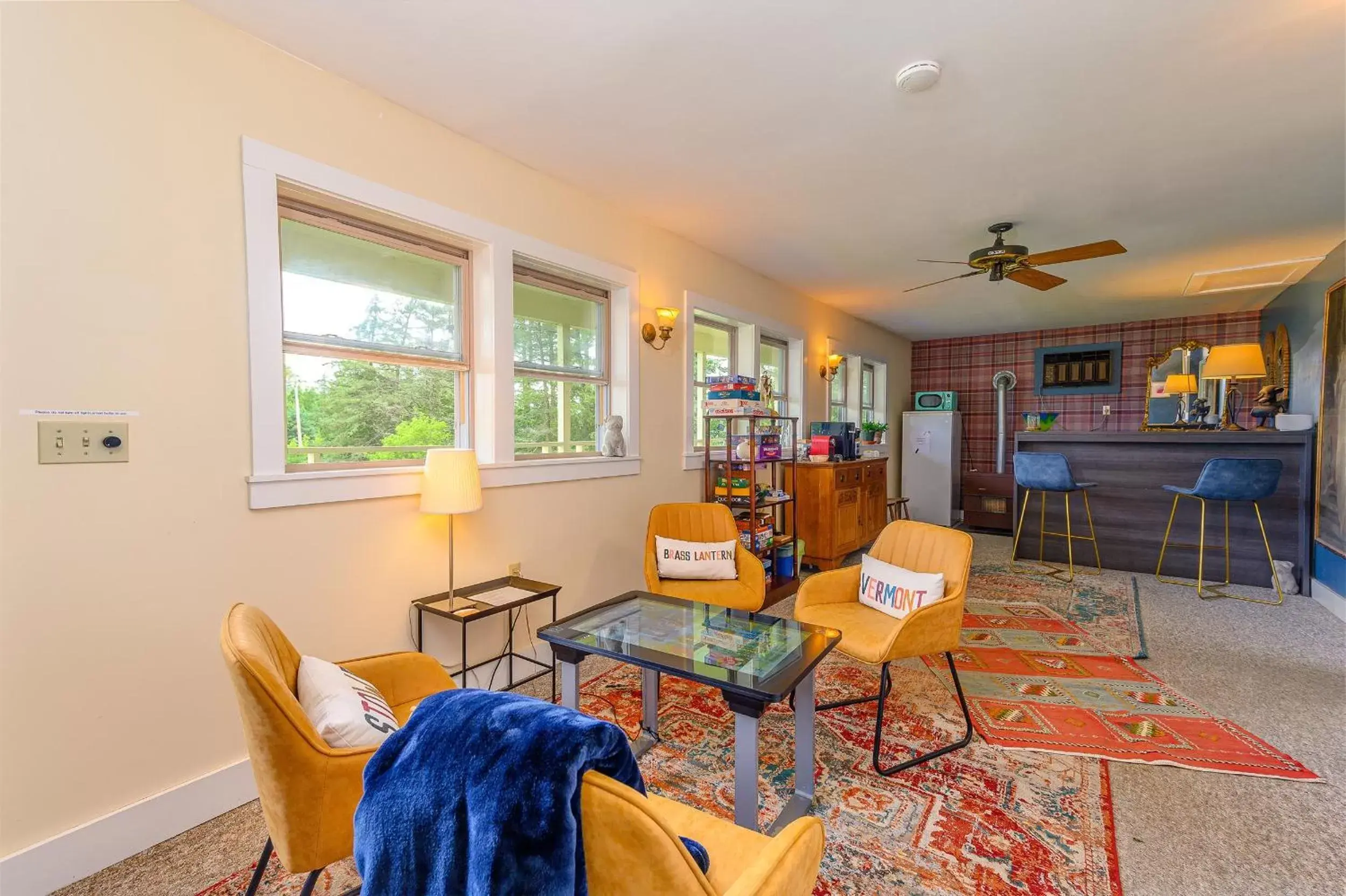 Game Room in Brass Lantern Inn