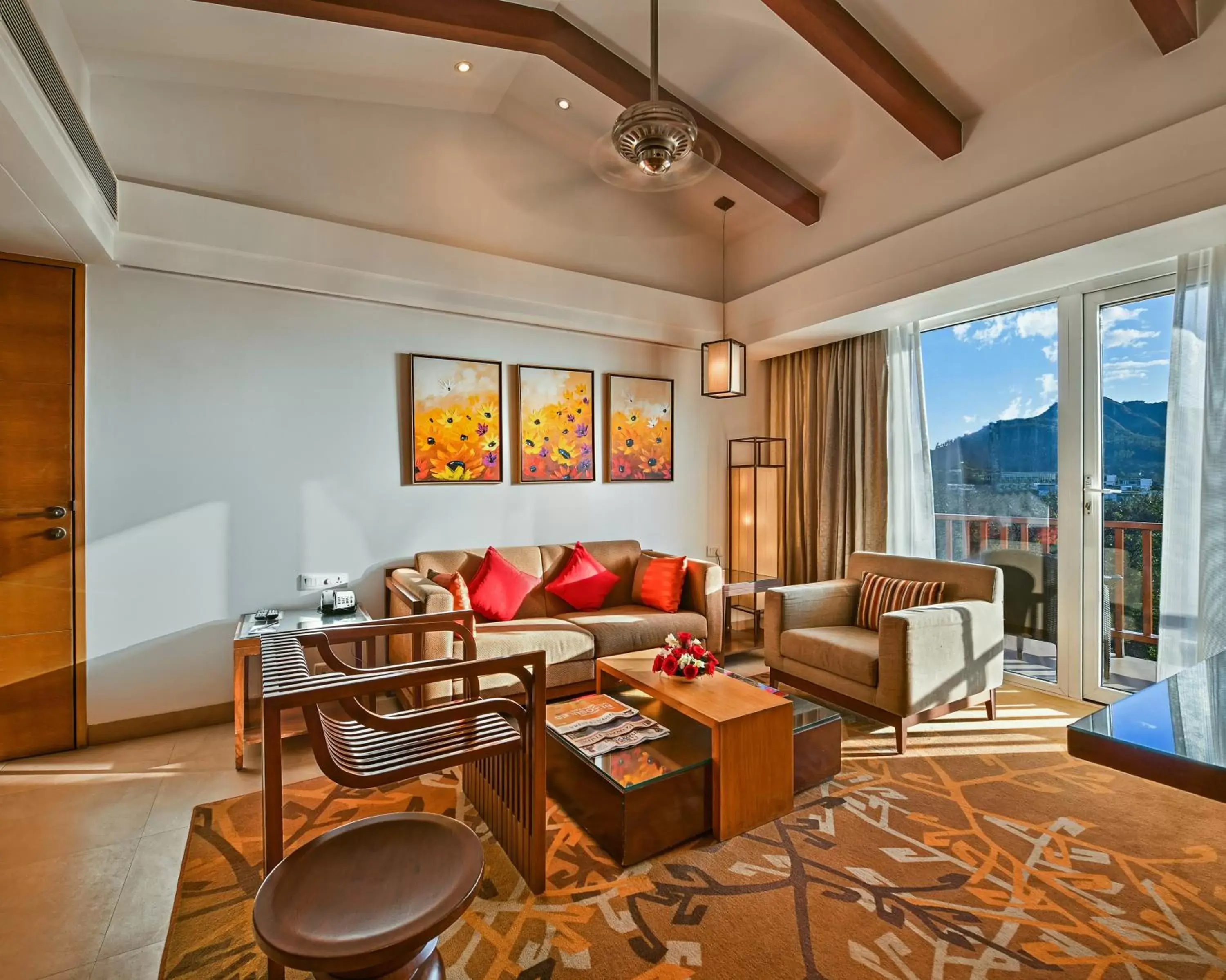 Living room in Fariyas Resort Lonavala Living room in Fariyas Resort Lonavala