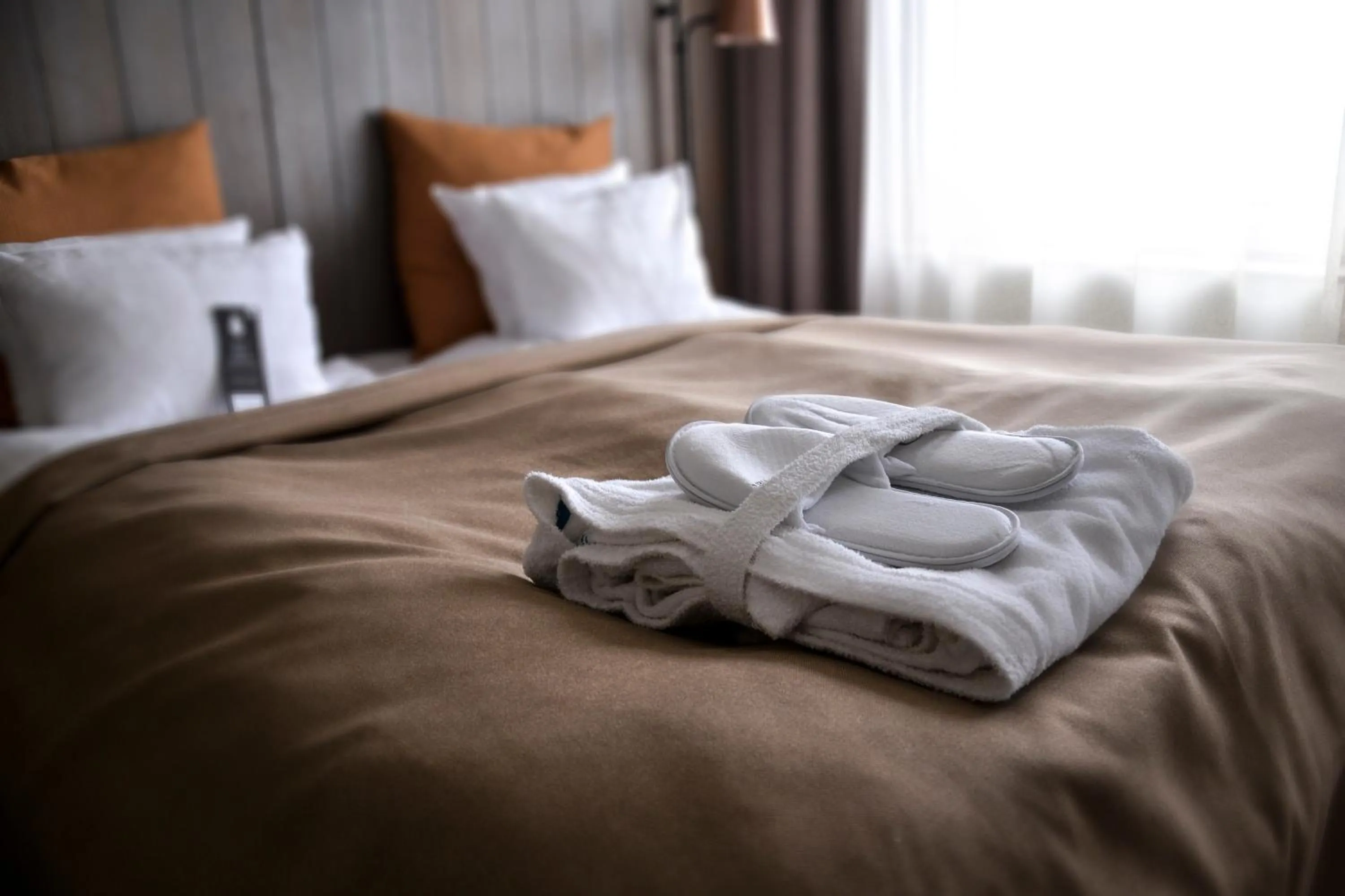 Bed in Quality Hotel Grand Falun