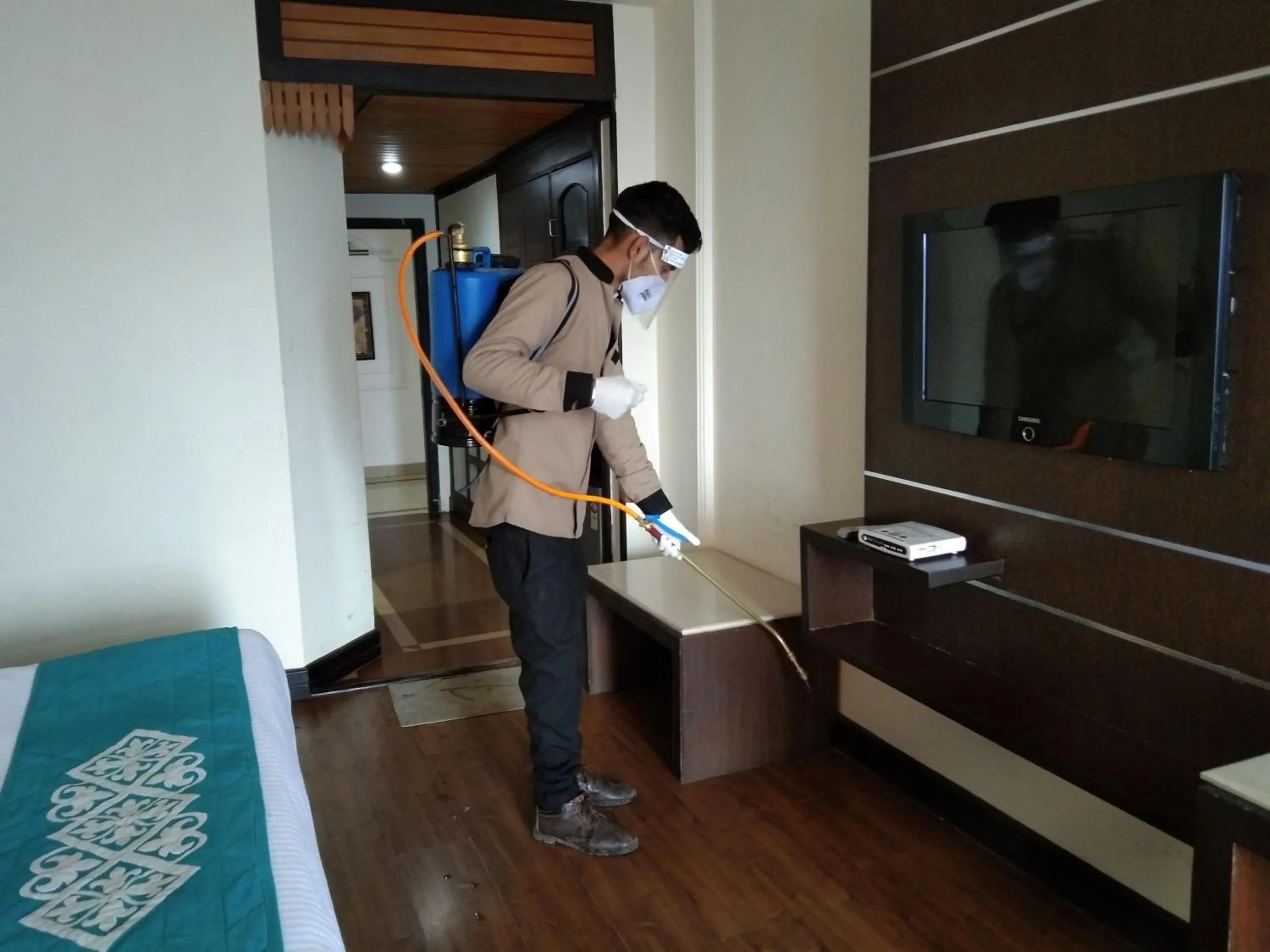 Staff in Snow Valley Resorts Dalhousie