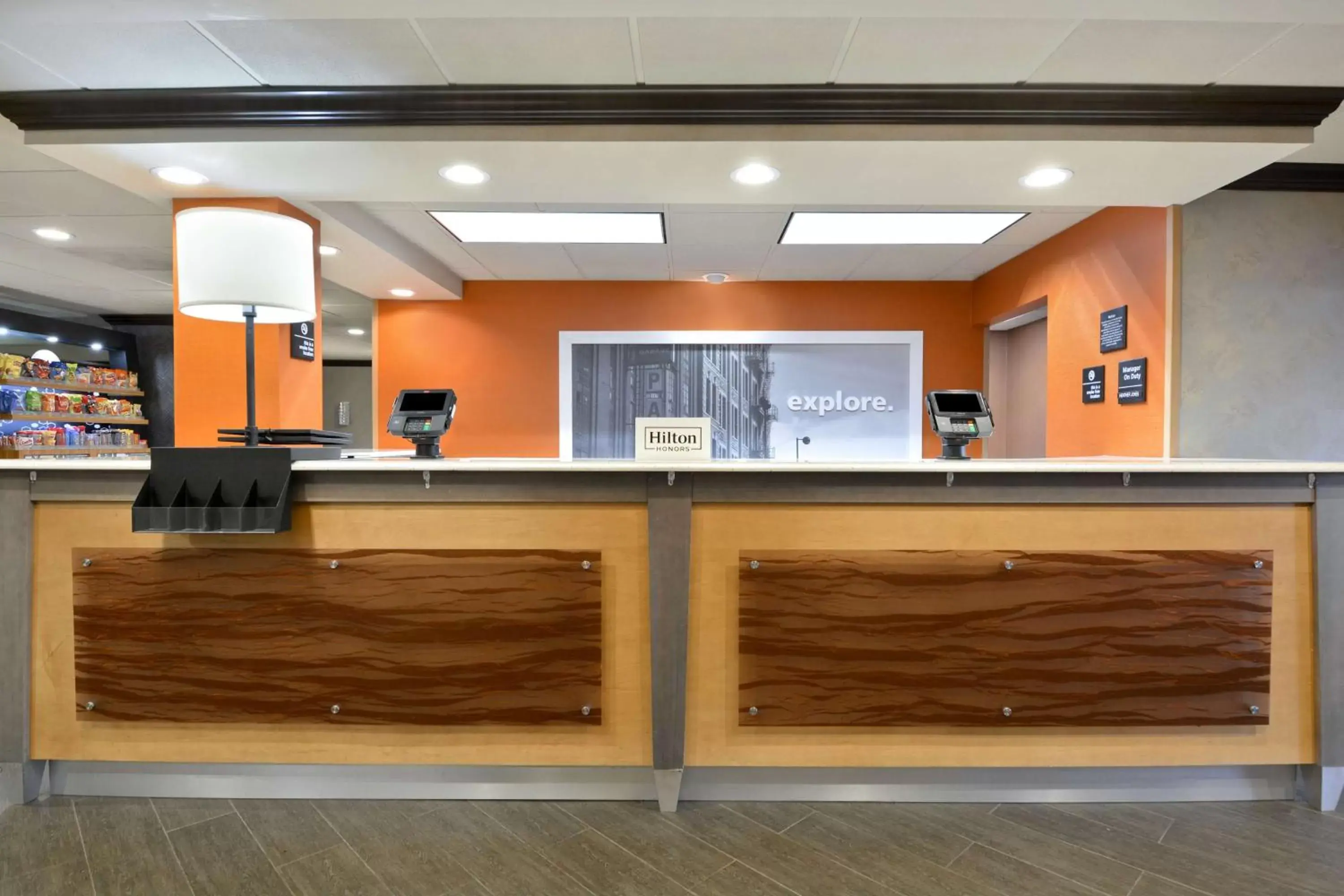 Lobby or reception in Hampton Inn Anderson Lobby or reception in Hampton Inn Anderson