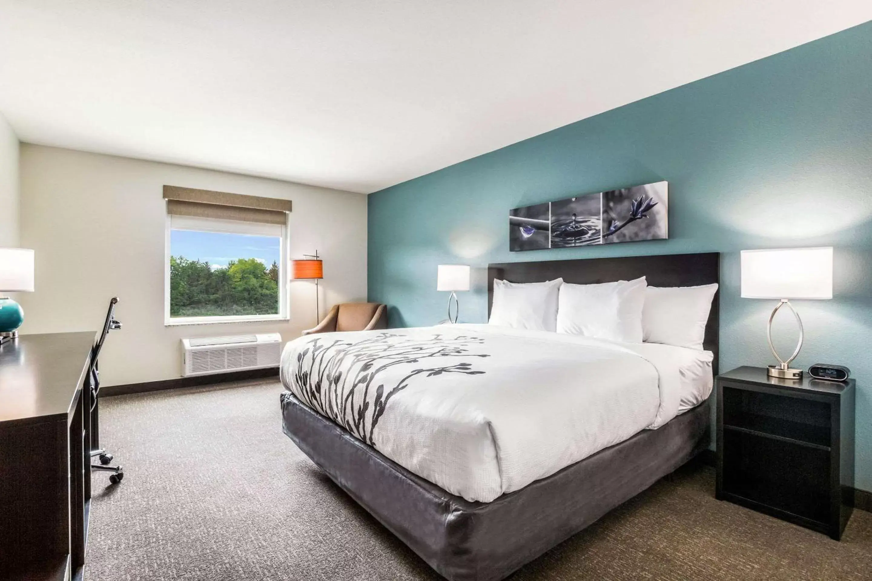 Bedroom, Bed in Sleep Inn Winfield - Teays Valley