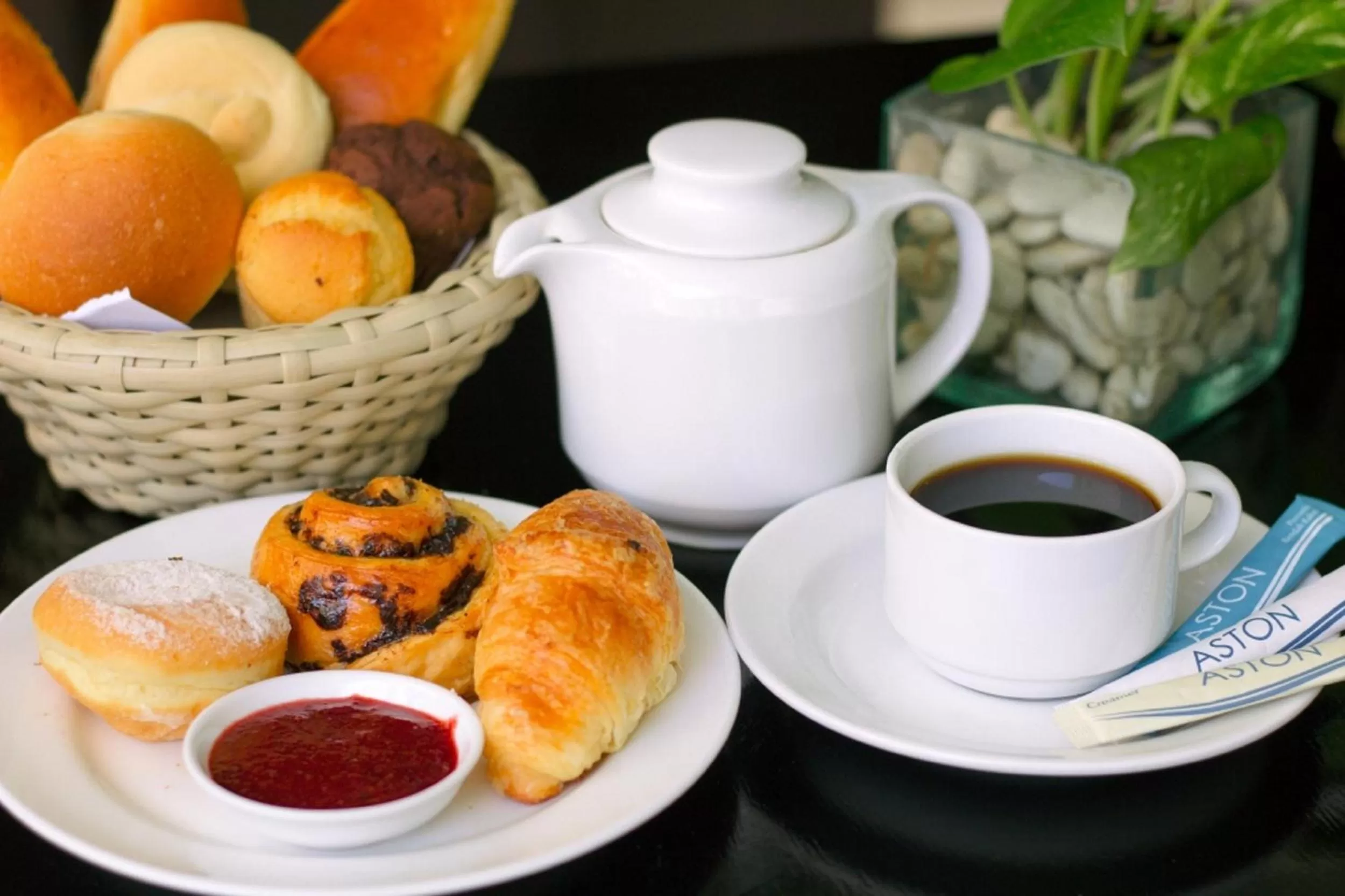 Continental breakfast in Aston Kuta Hotel and Residence